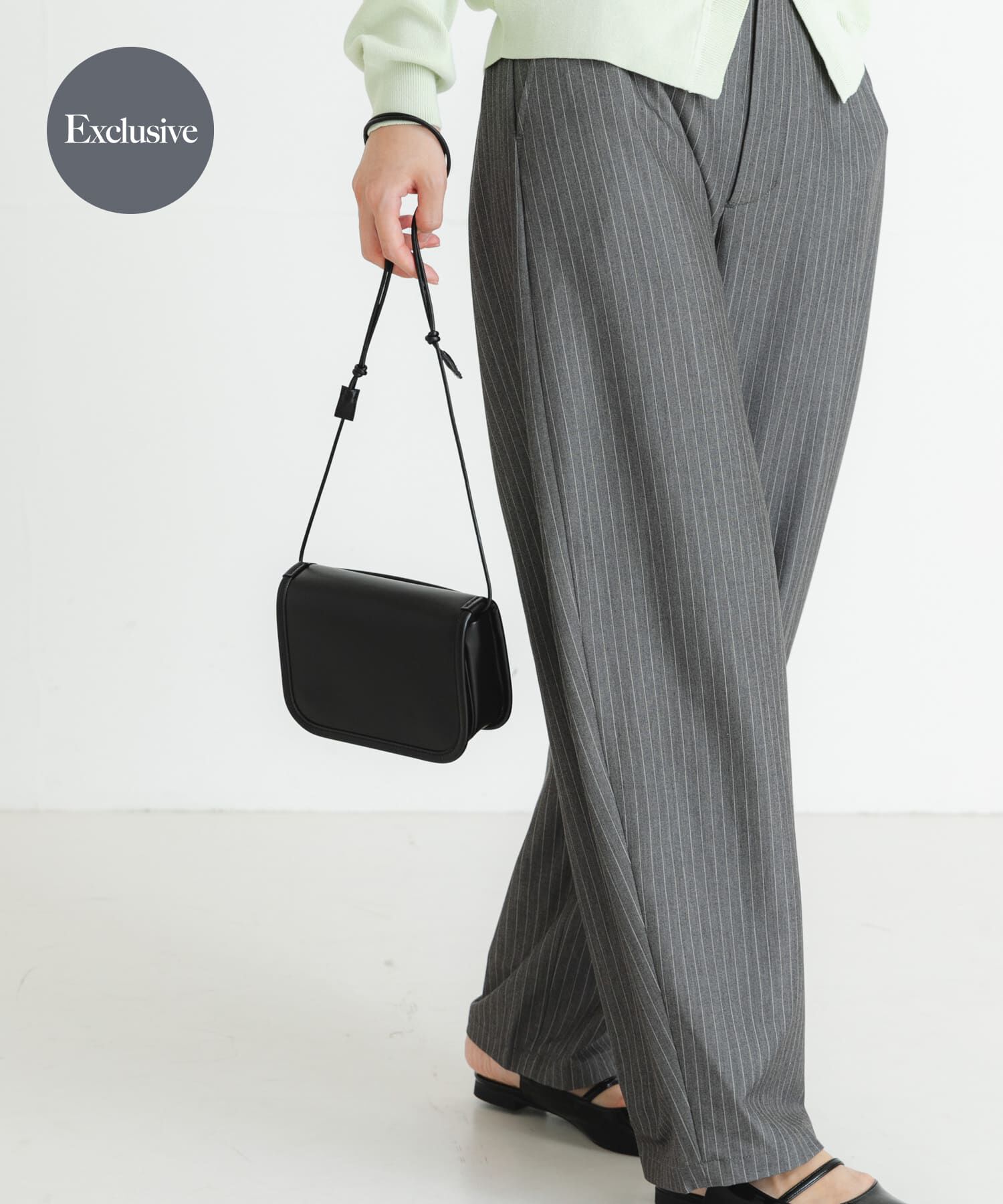 URBAN RESEARCH「『別注』ITTI&times;URBAN RESEARCH　MICHELLE ERRAND POUCH」|ショルダー・メッセンジャー|ブラック