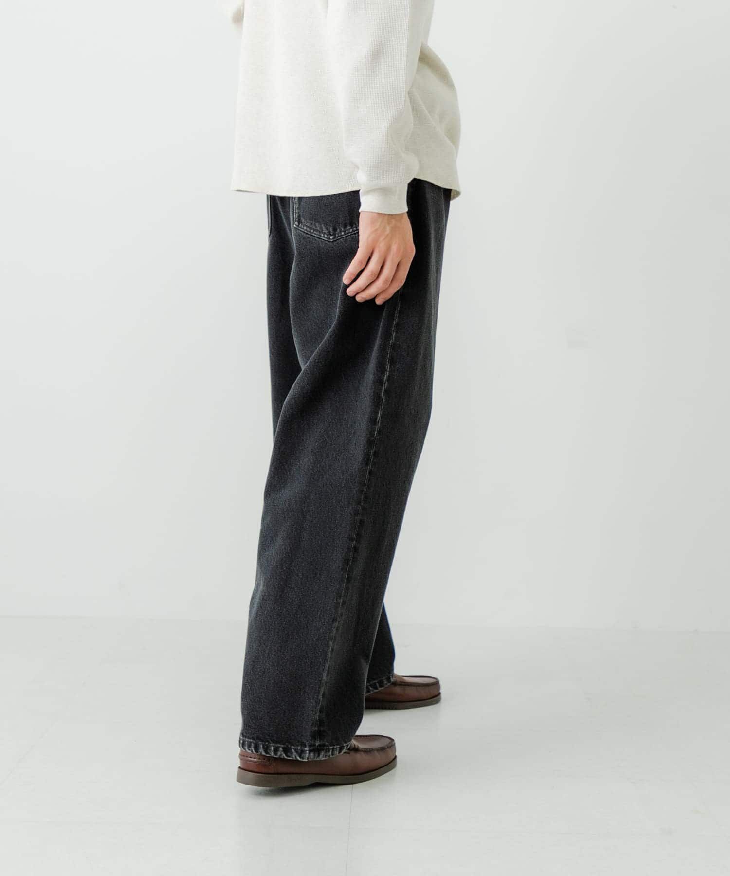 URBAN RESEARCH「13.5oz DENIM WIDE PANTS」|デニム|
