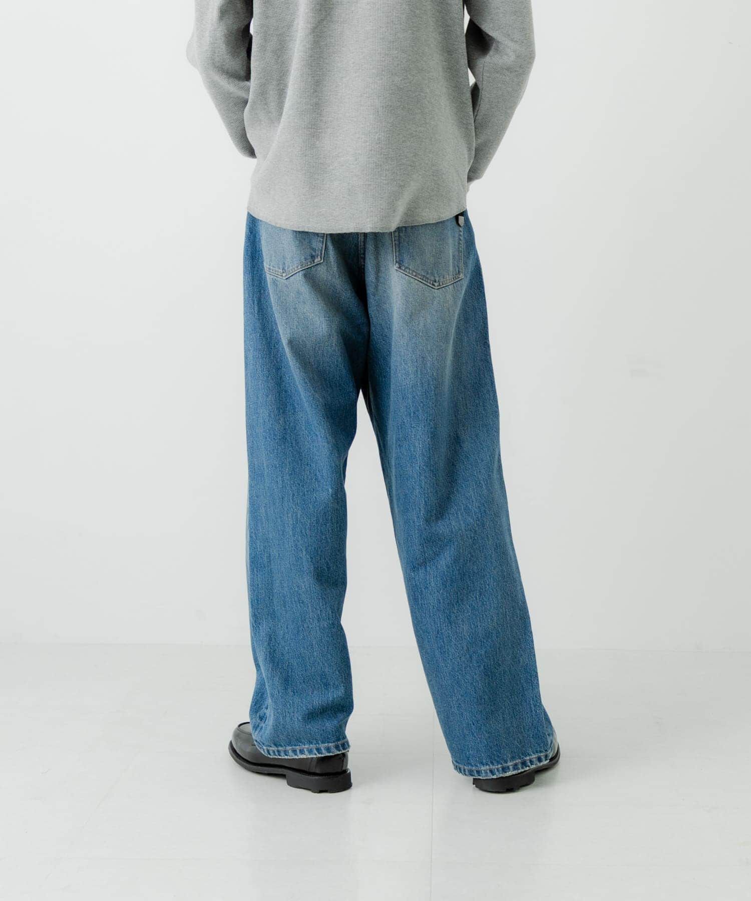 URBAN RESEARCH「13.5oz DENIM WIDE PANTS」|デニム|