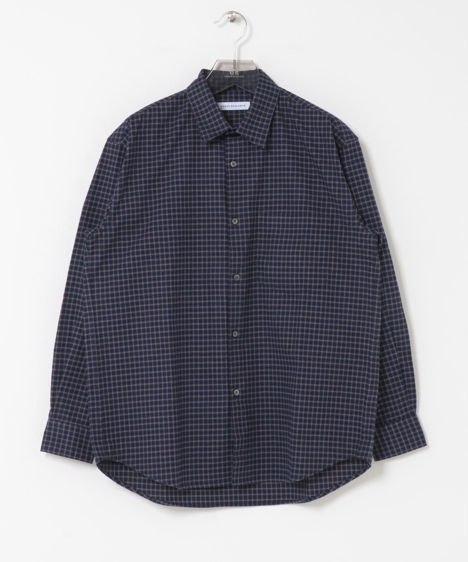 URBAN RESEARCH「『UR TECH』Brushed Cotton Shirts」|シャツ・ブラウス|