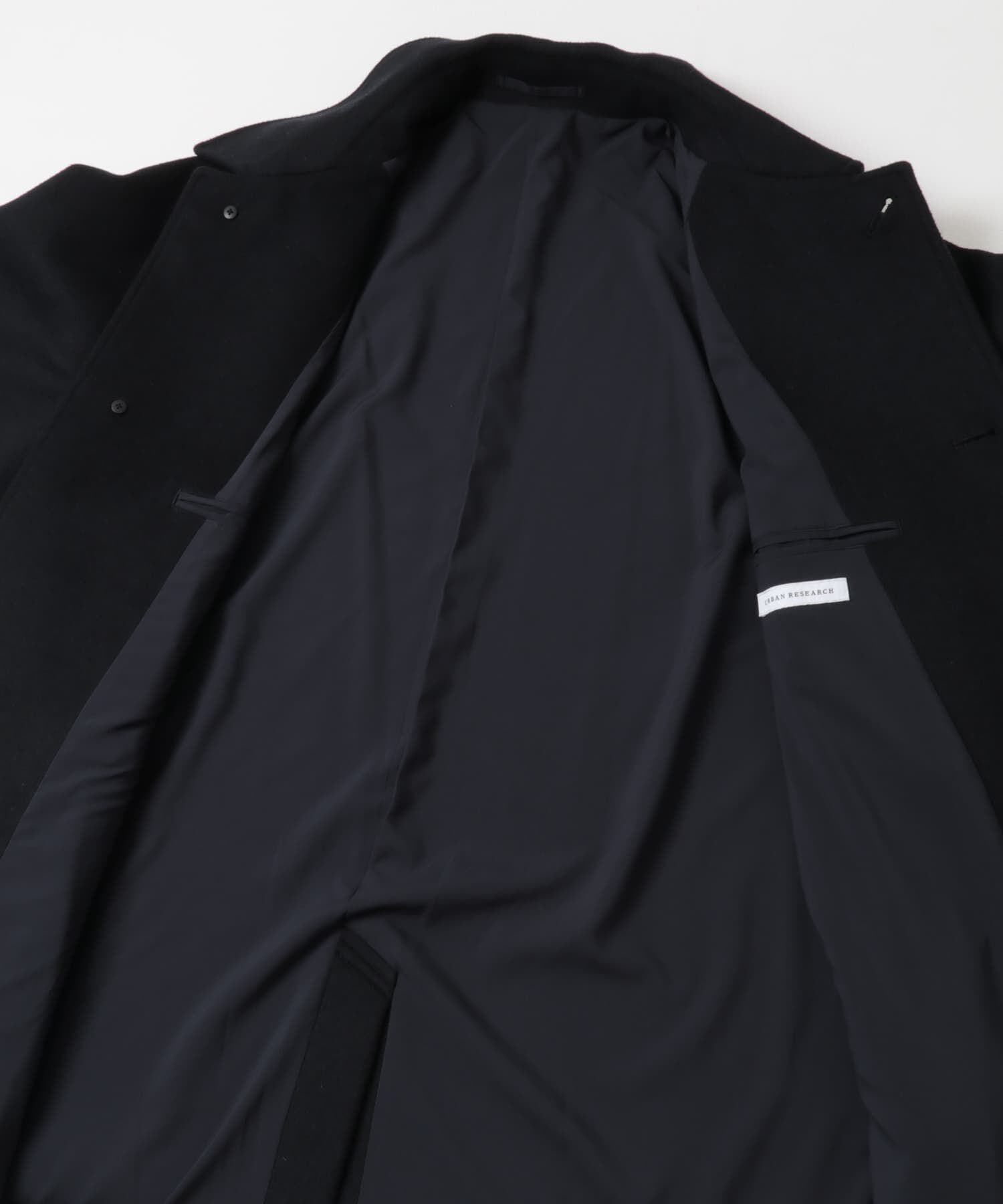 URBAN RESEARCH「WOOL BAL COLLAR COAT」|ステンカラーコート|