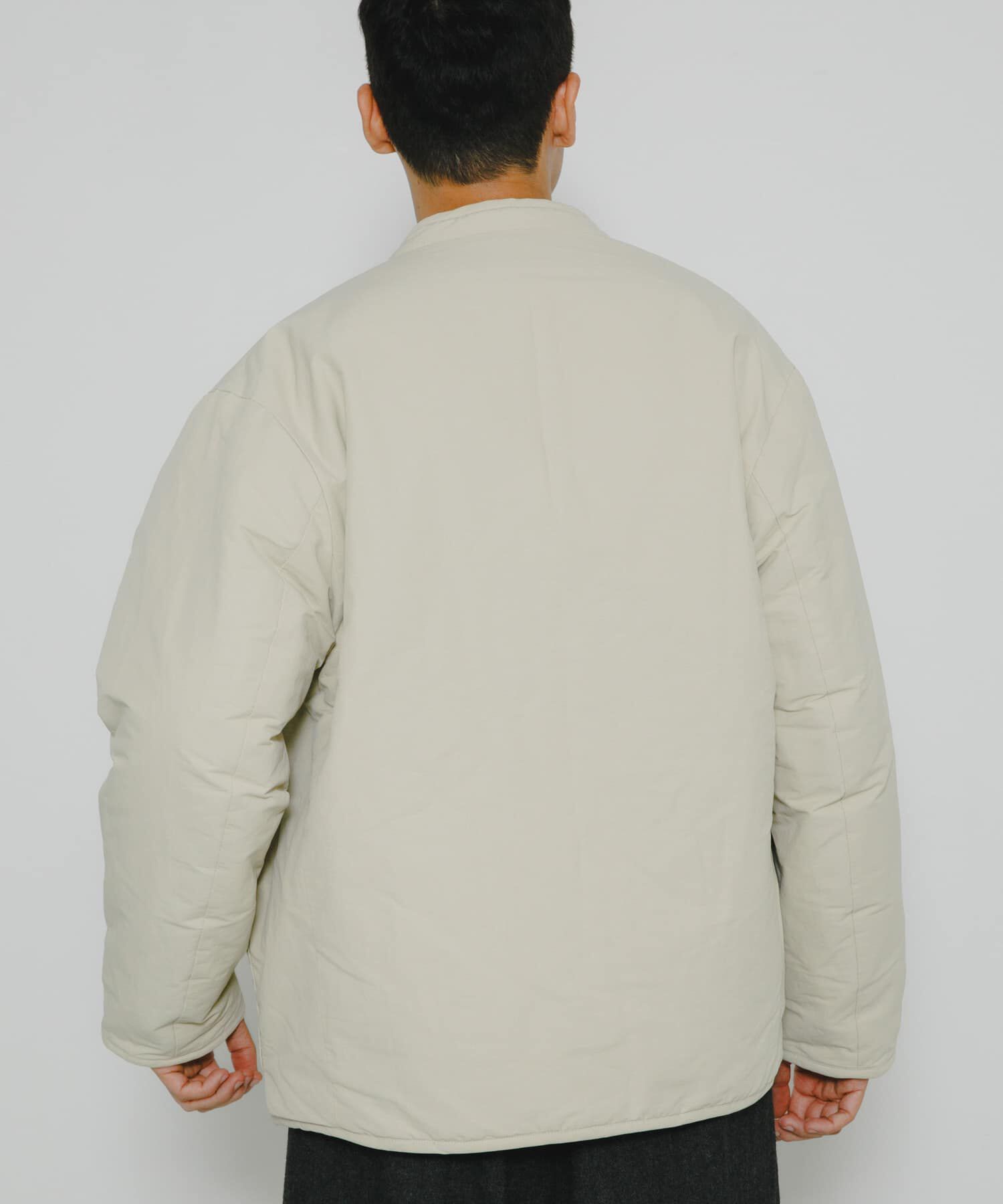 Sonny Label 「『別注』ARMY TWILL&times;Sonny Label　Reversible Jacket」|ノーカラーコート|