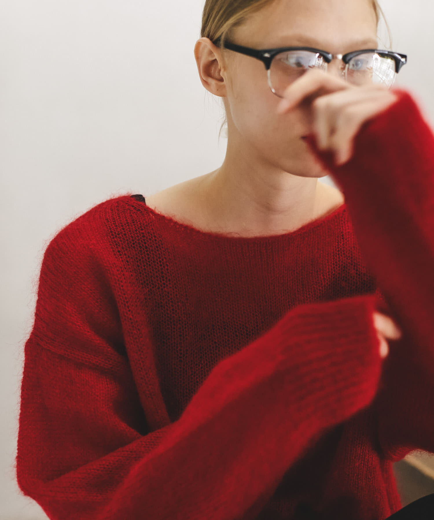 URBAN RESEARCH「ヘアリールーズニット」|ニット・セーター|