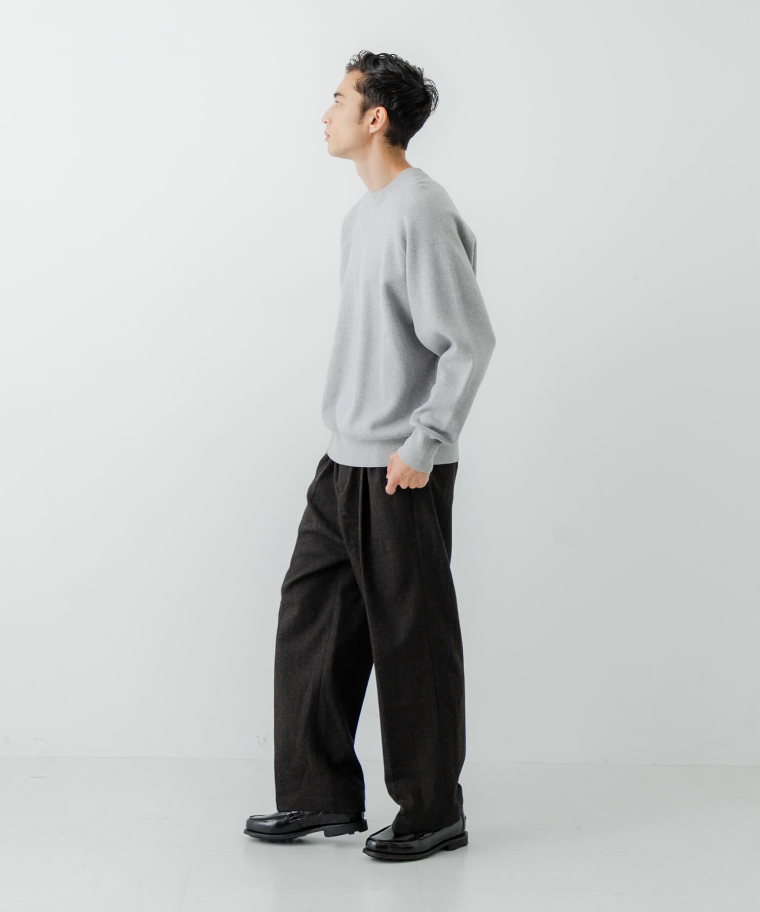 URBAN RESEARCH「綿カシミヤスウェットニット」|ニット・セーター|