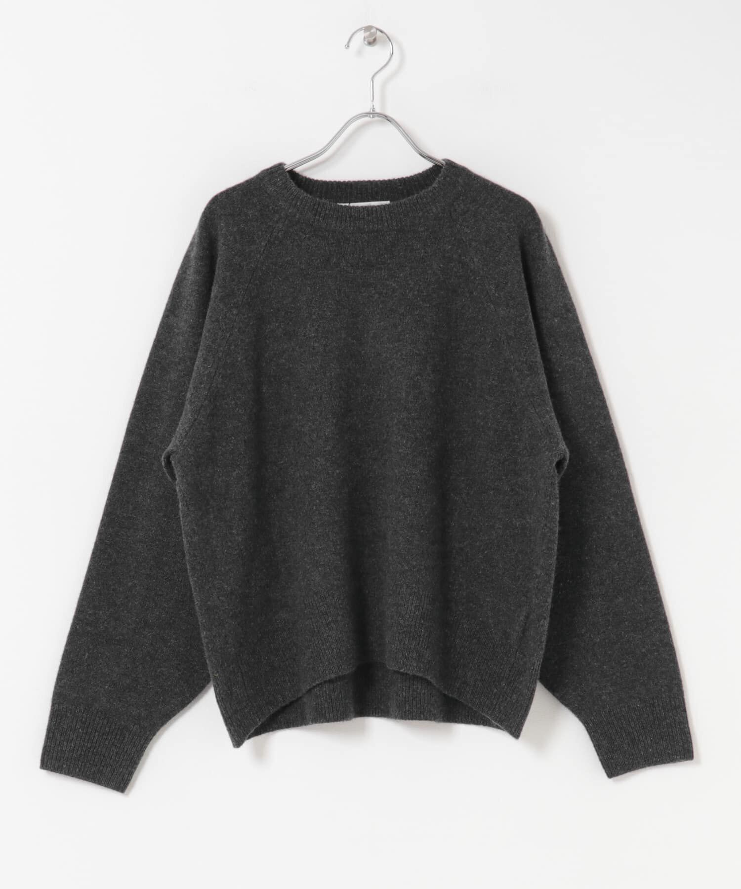 URBAN RESEARCH「カシミヤ強縮クルーネックニット」|ニット・セーター|