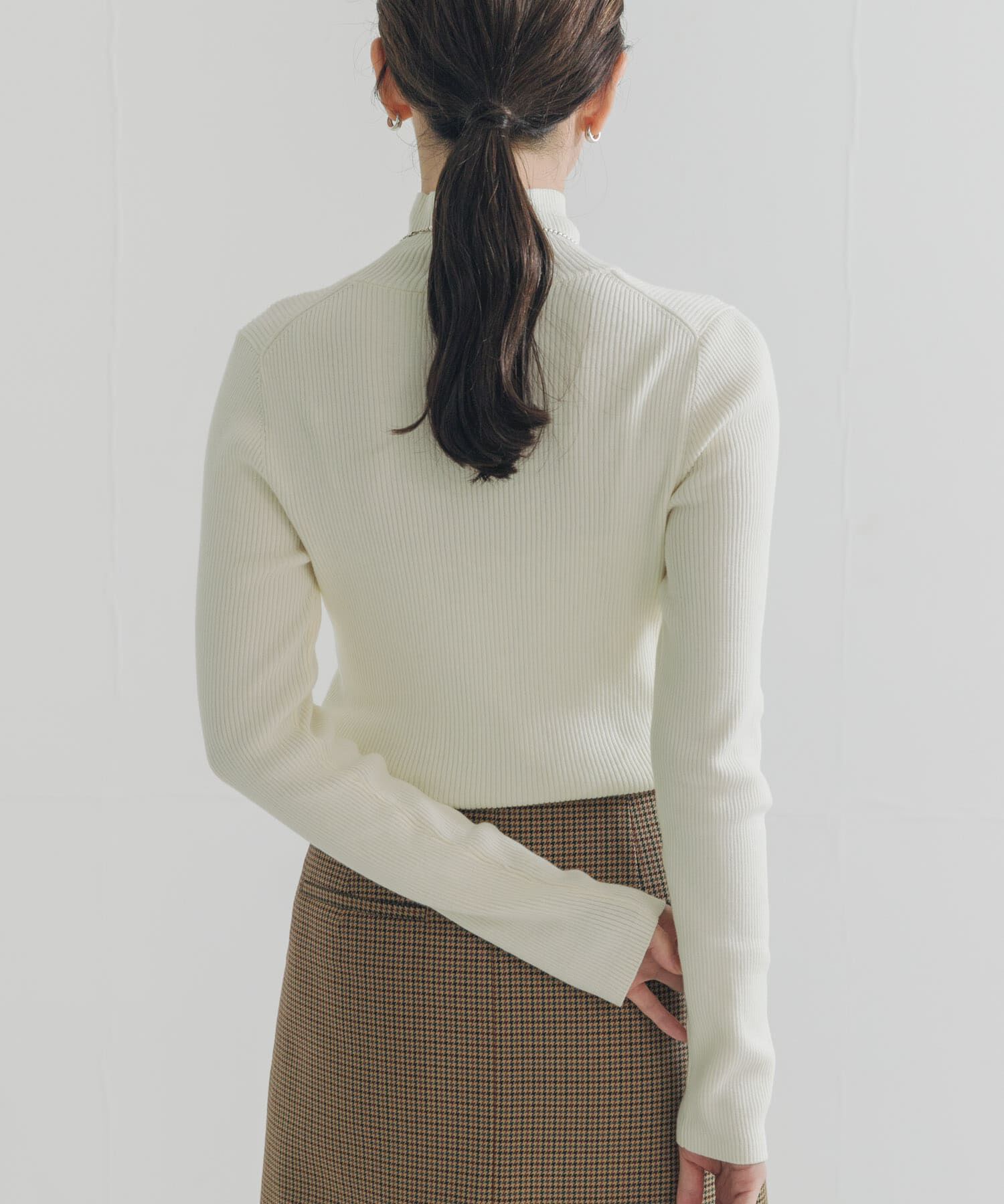 URBAN RESEARCH「『UR TECH』ハイネックリブニット」|ニット・セーター|