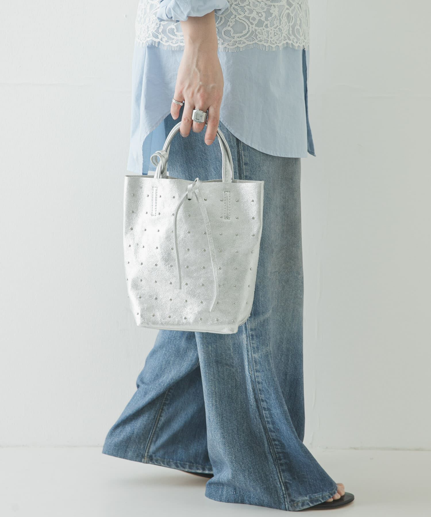 URBAN RESEARCH「スタッズミニトートバッグ」|トートバッグ|