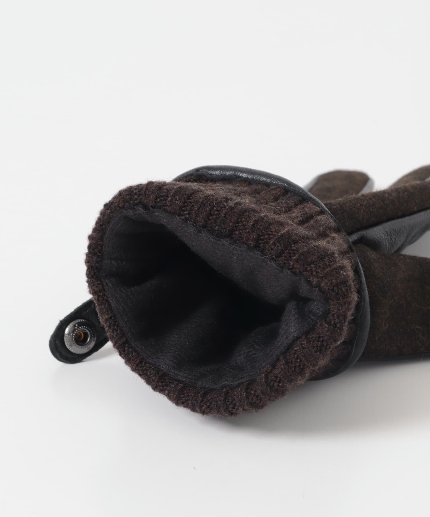 URBAN RESEARCH DOORS「MOONツイードレザーグローブ」|手袋|