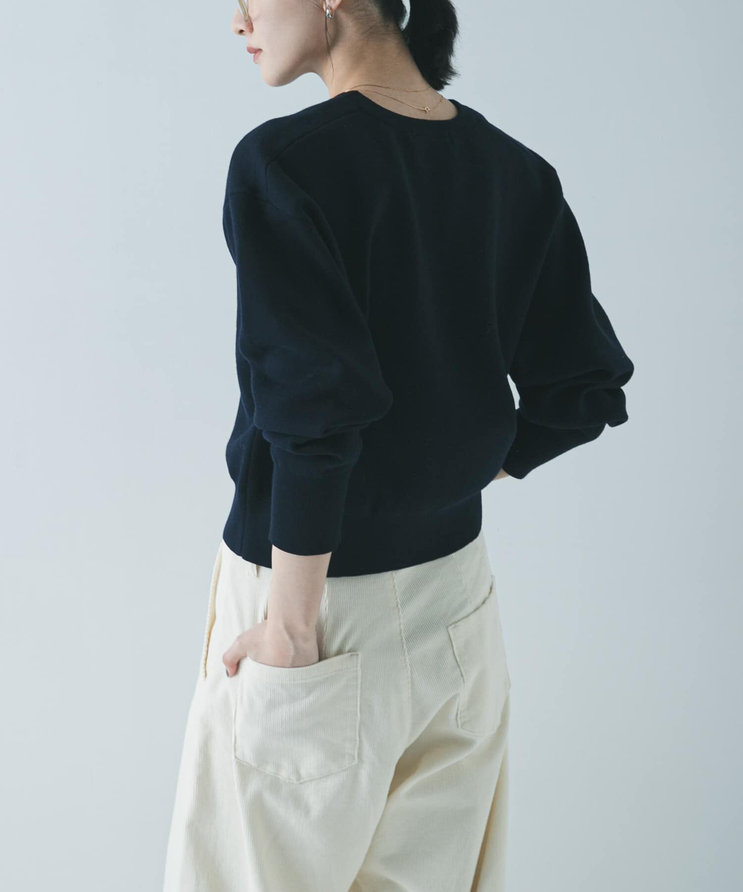 URBAN RESEARCH「ダブルフェイスクルーネックニット」|ニット・セーター|