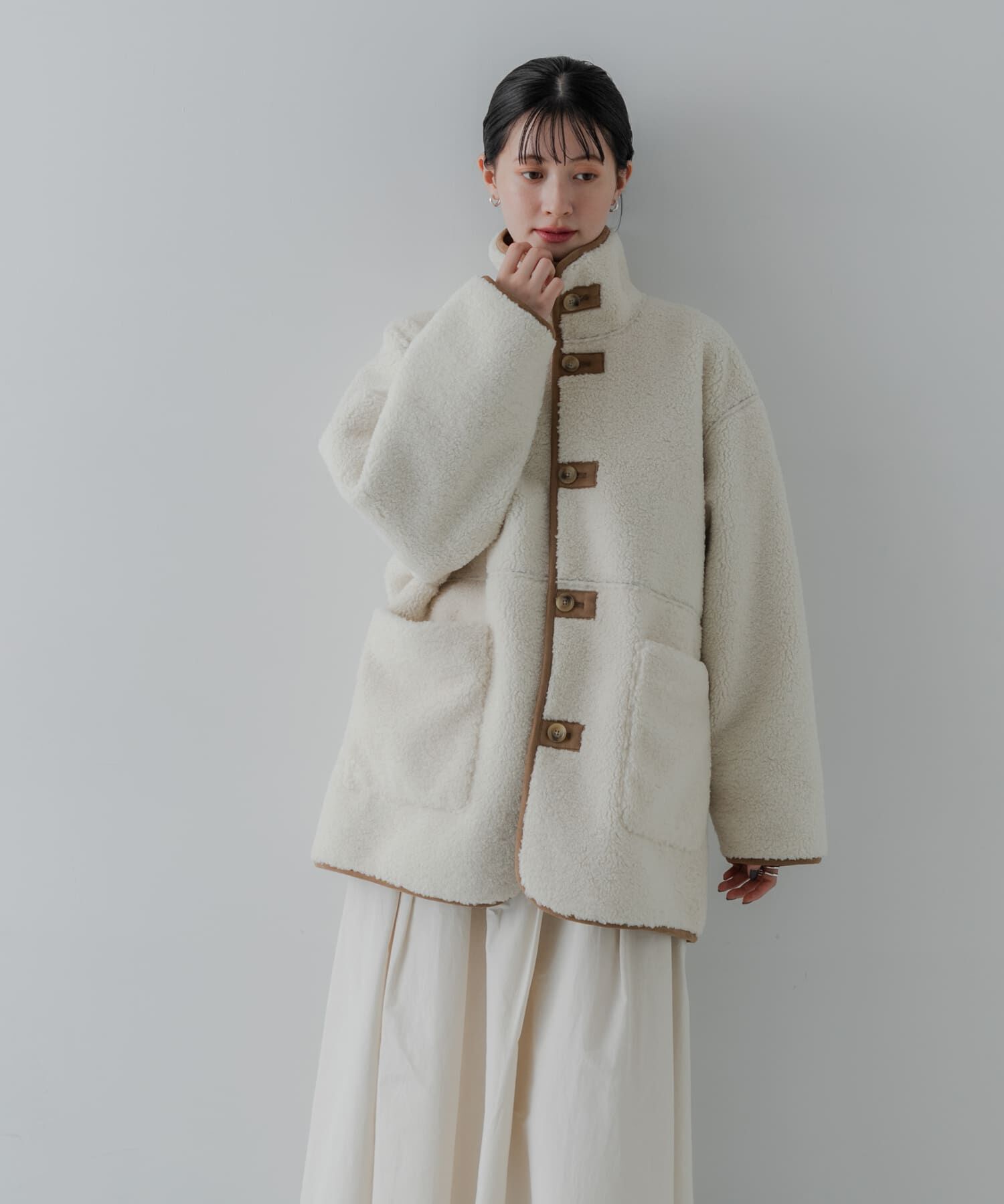 URBAN RESEARCH「ECOPELフェイクムートンリバーシブルコート」|その他|