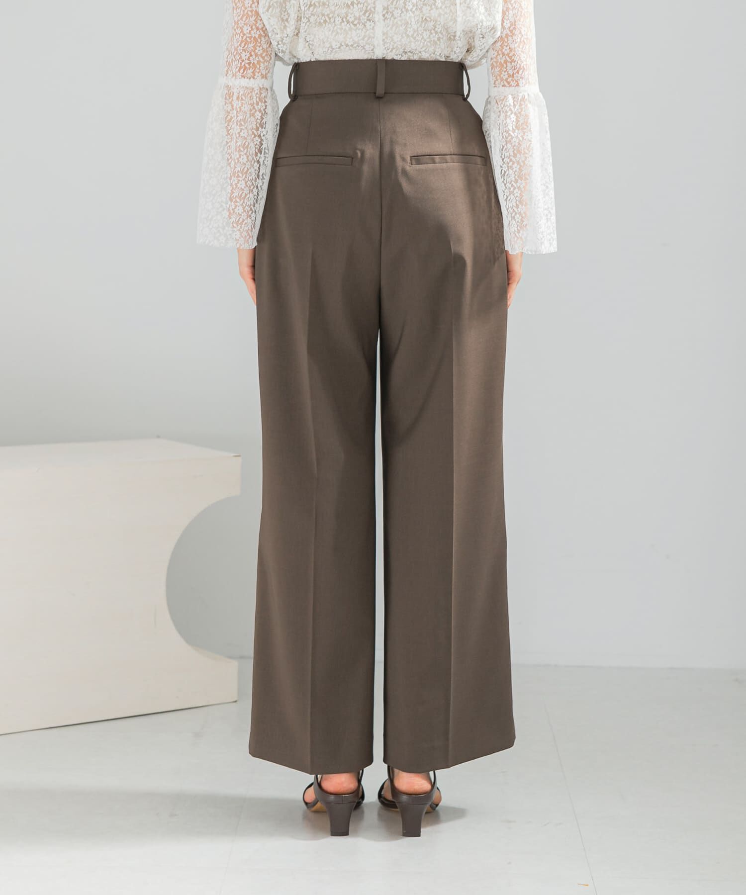 URBAN RESEARCH ROSSO「防シワハイウエストワイドスラックス」|その他|