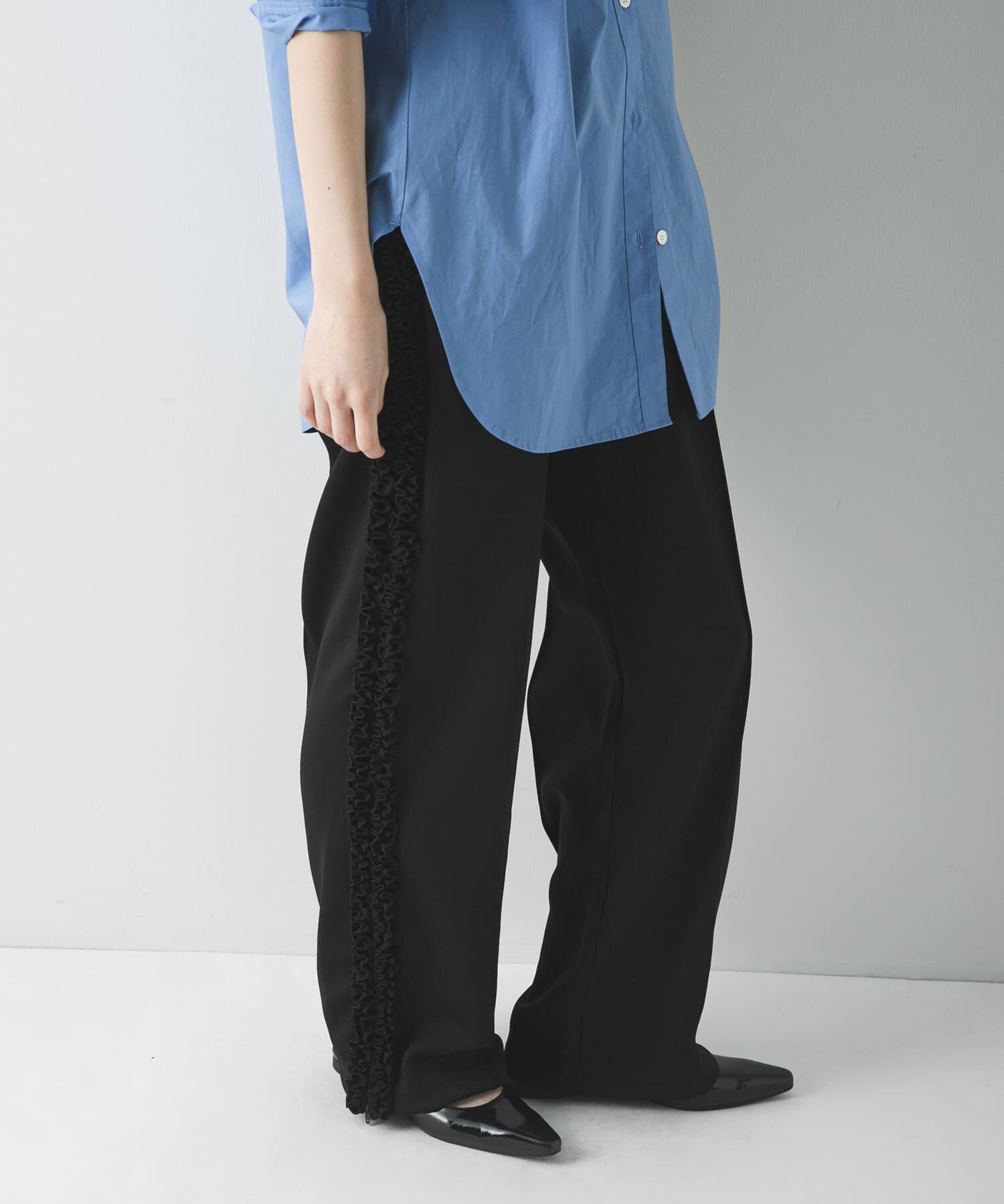 URBAN RESEARCH「『別注』crinkle crinkle crinkle&times;URBAN RESEARCH　FRILL TRACK PANTS」|その他|
