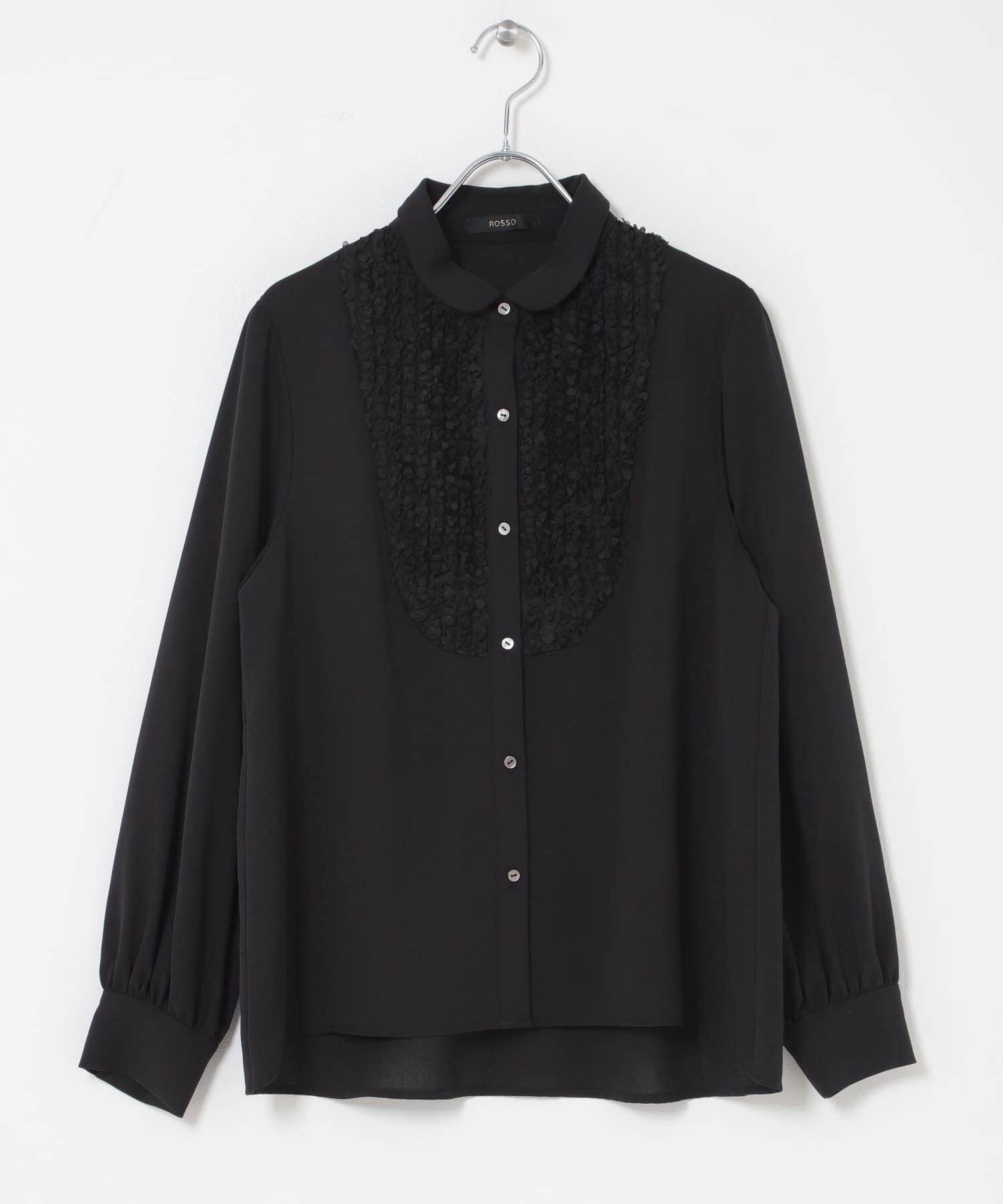 URBAN RESEARCH ROSSO「『WEB/一部店舗限定』フロントレース切替ブラウス」|シャツ・ブラウス|