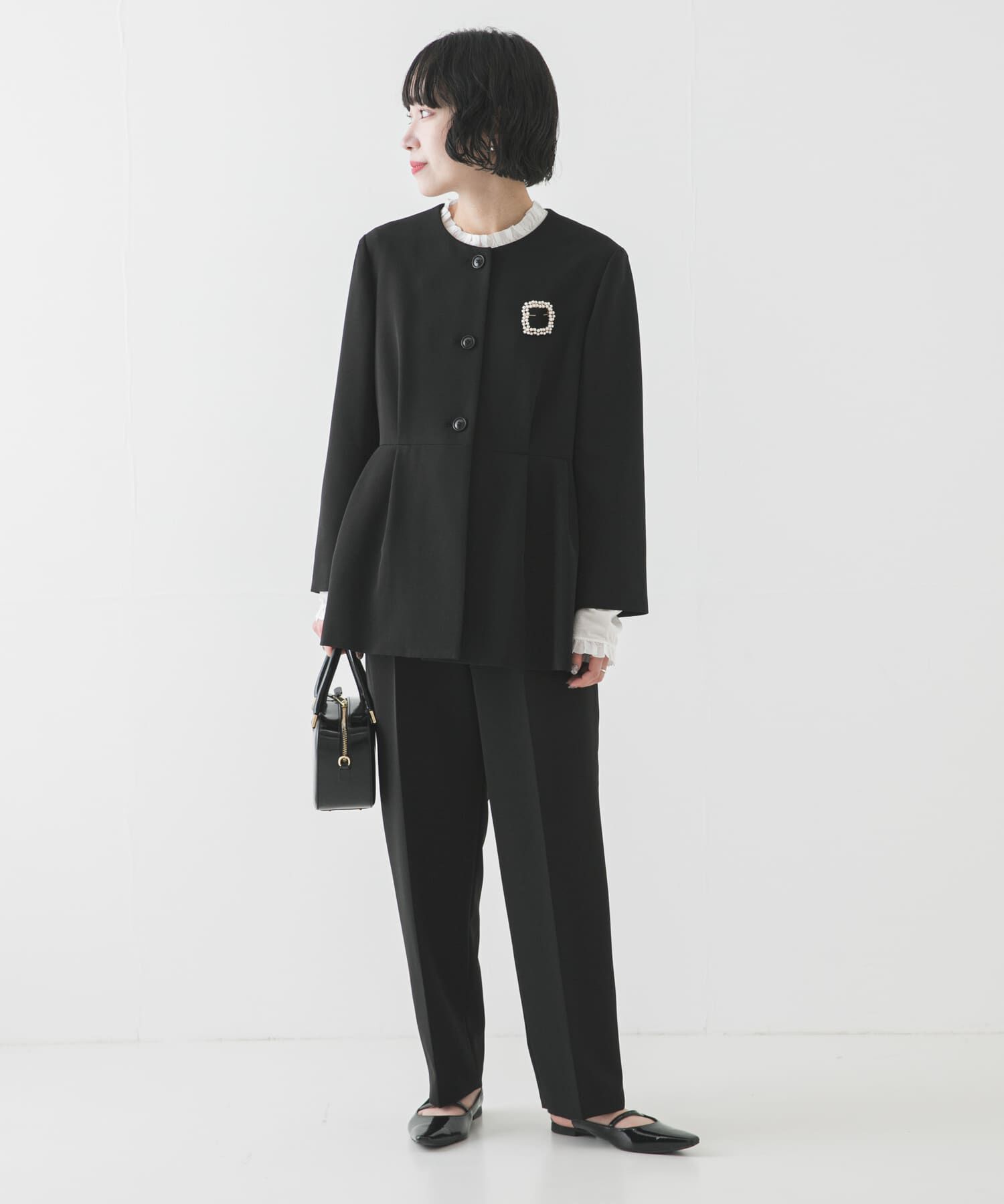 URBAN RESEARCH「フリルデザインシアーカットソー」|Tシャツ・カットソー|