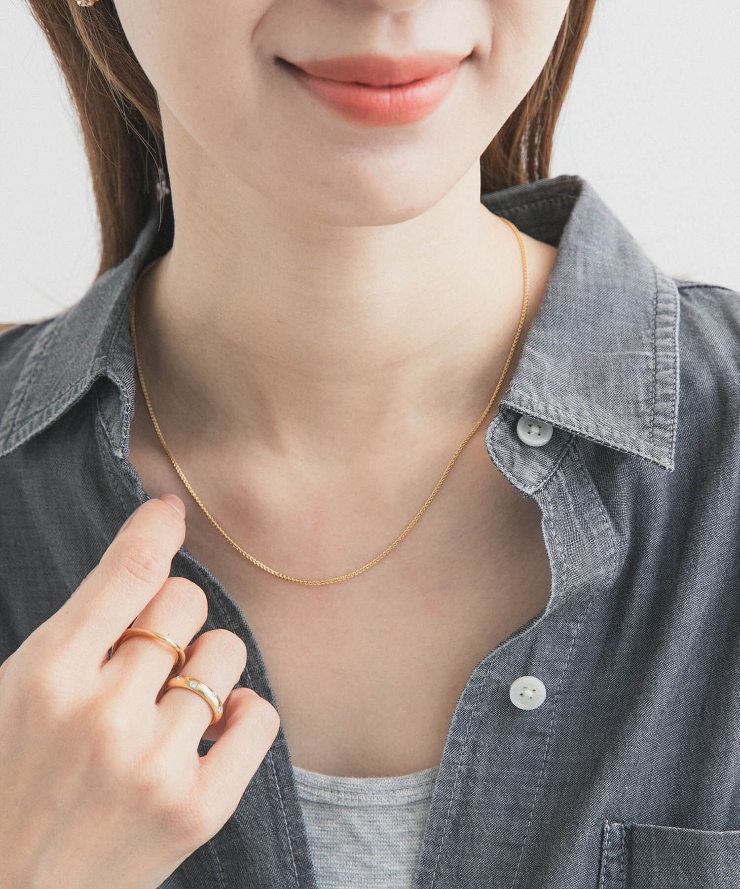 URBAN RESEARCH DOORS「シンガポールチェーンネックレス」|ネックレス|