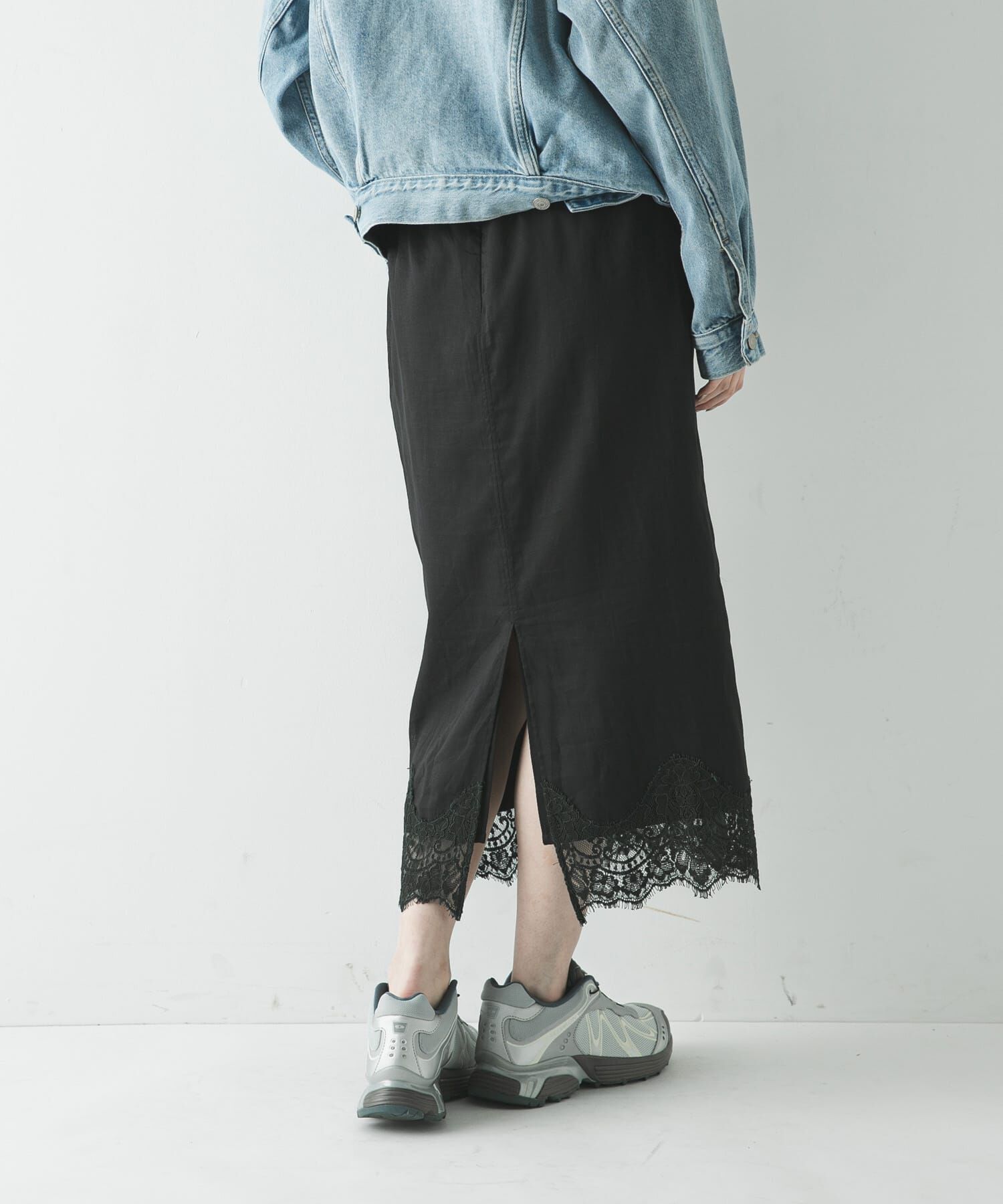 URBAN RESEARCH「レースシアースカート」|スカート|