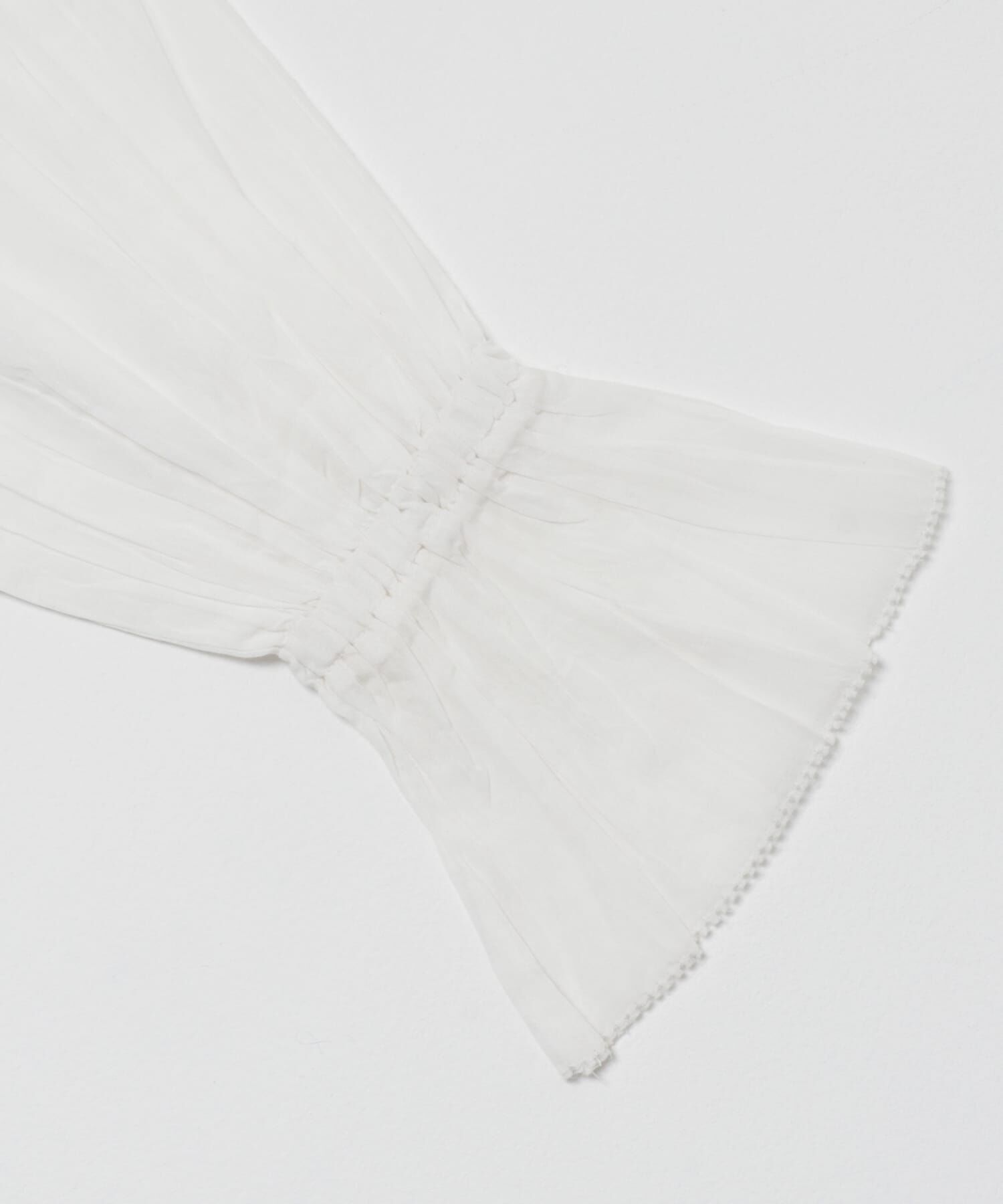 URBAN RESEARCH「『一部WEB限定カラー』コットンボイルラッフルブラウス」|シャツ・ブラウス|