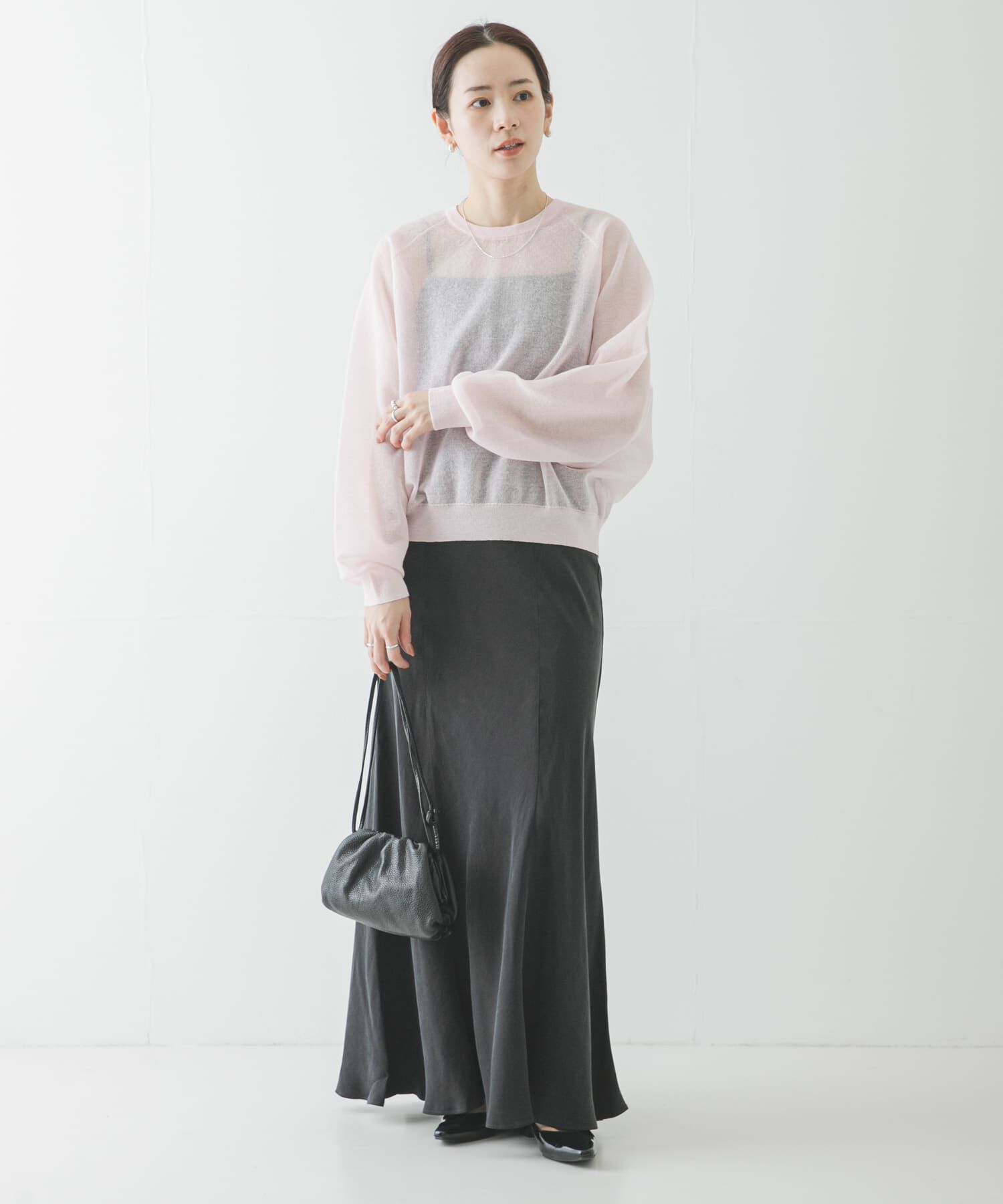 URBAN RESEARCH「キュプラバイアススカート」|スカート|