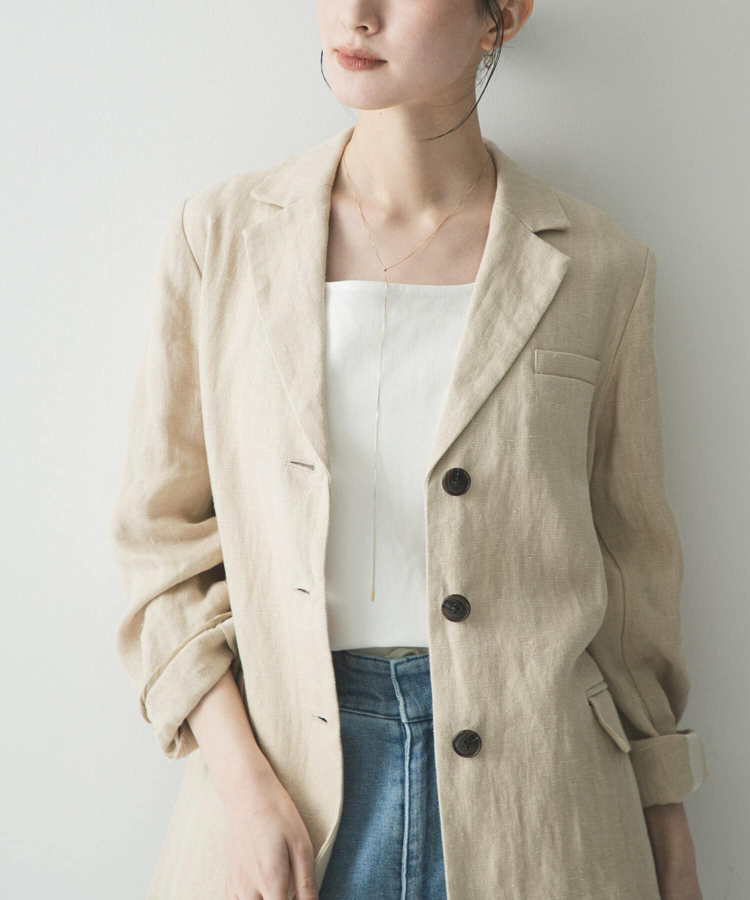 URBAN RESEARCH「オックスリネンテーラードジャケット」|その他|