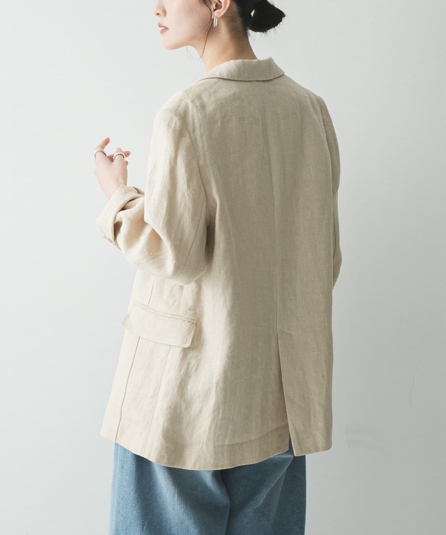 URBAN RESEARCH「オックスリネンテーラードジャケット」|その他|