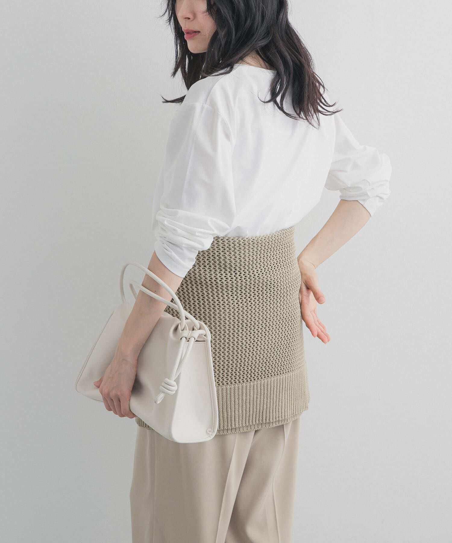 URBAN RESEARCH DOORS「ロゴプリントロングスリーブTシャツ」|Tシャツ・カットソー|