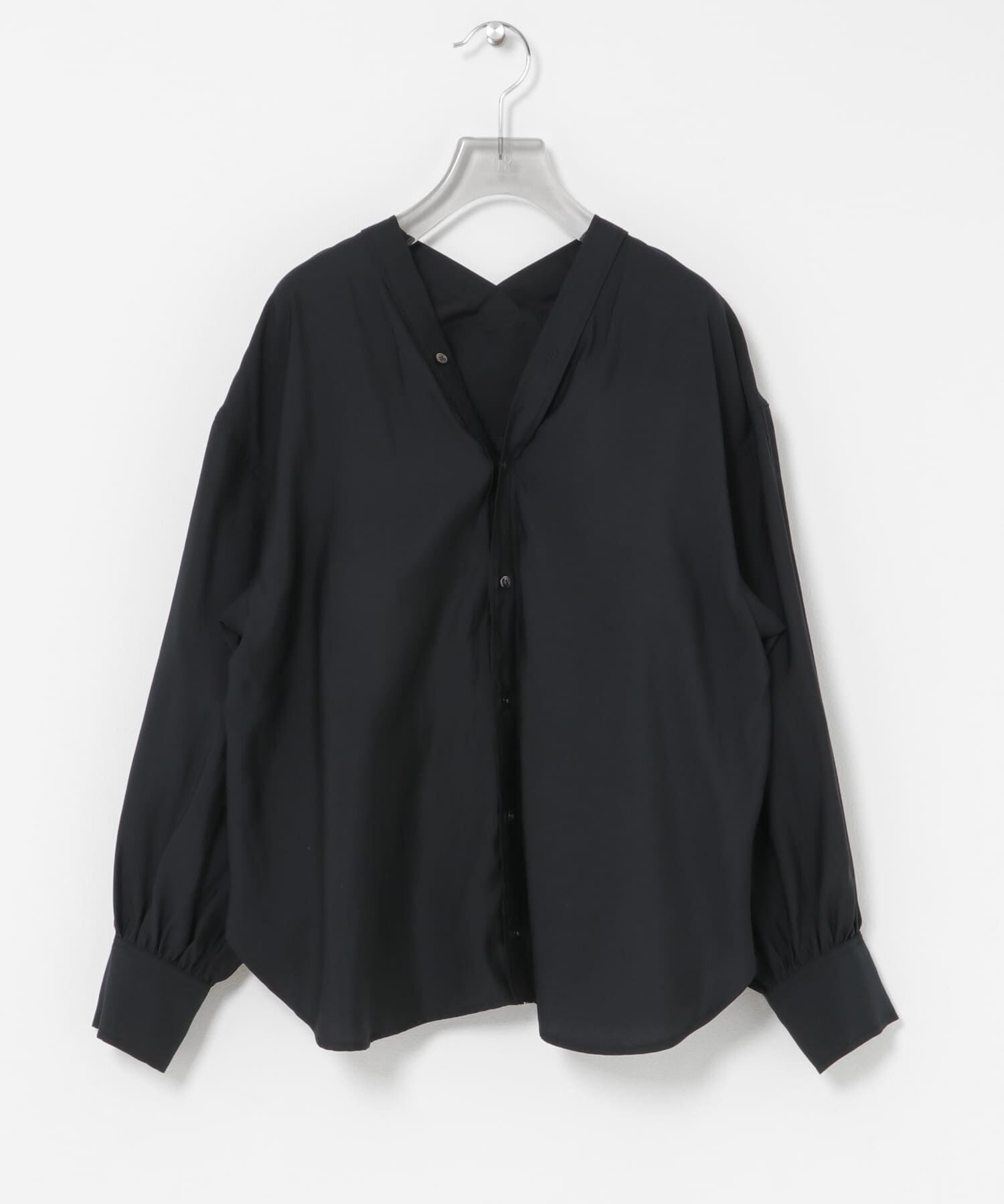 URBAN RESEARCH「ブロードカラーレスブラウス」|シャツ・ブラウス|