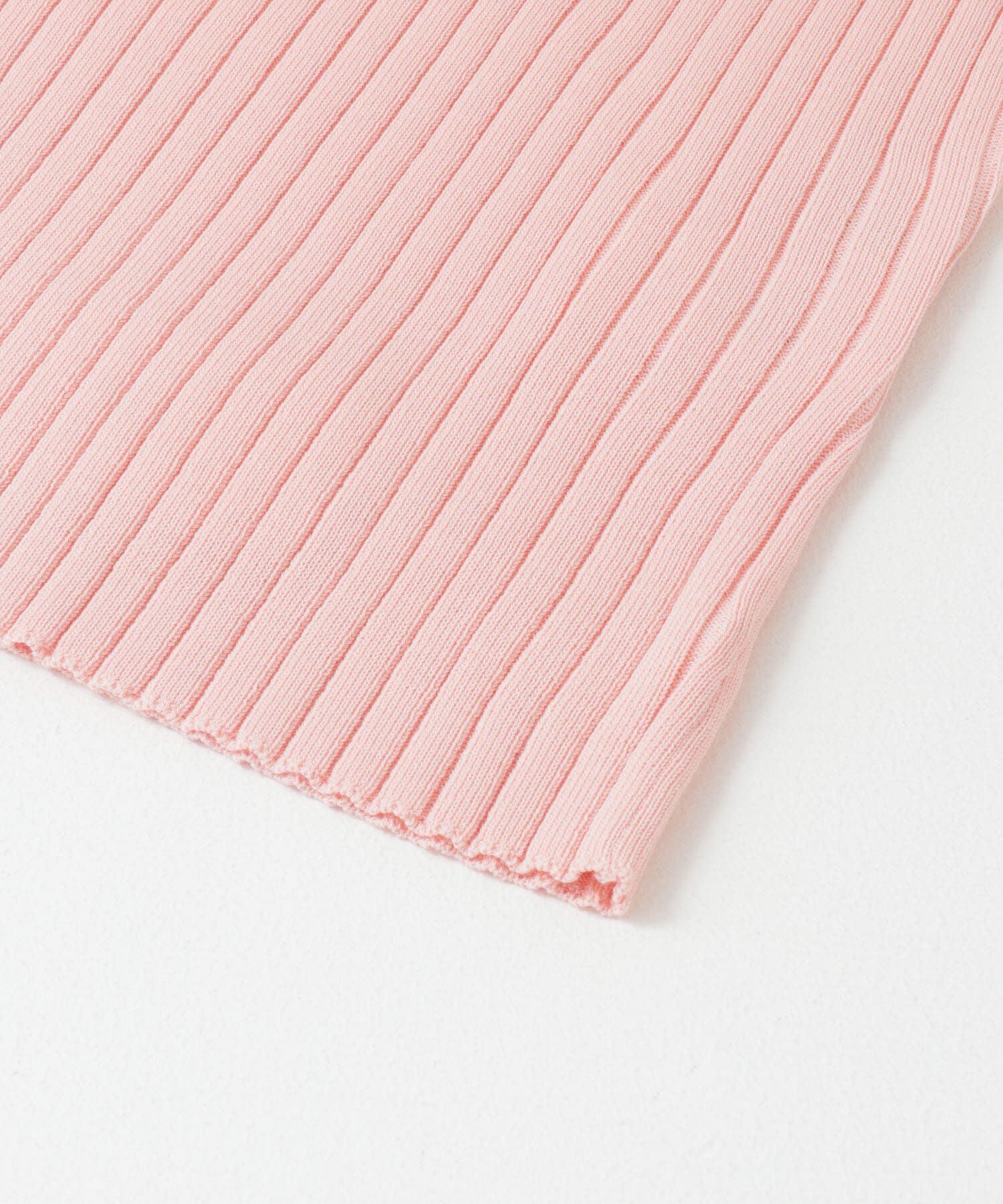  「ボートネックRIBニットタンクトップ」|タンクトップ|