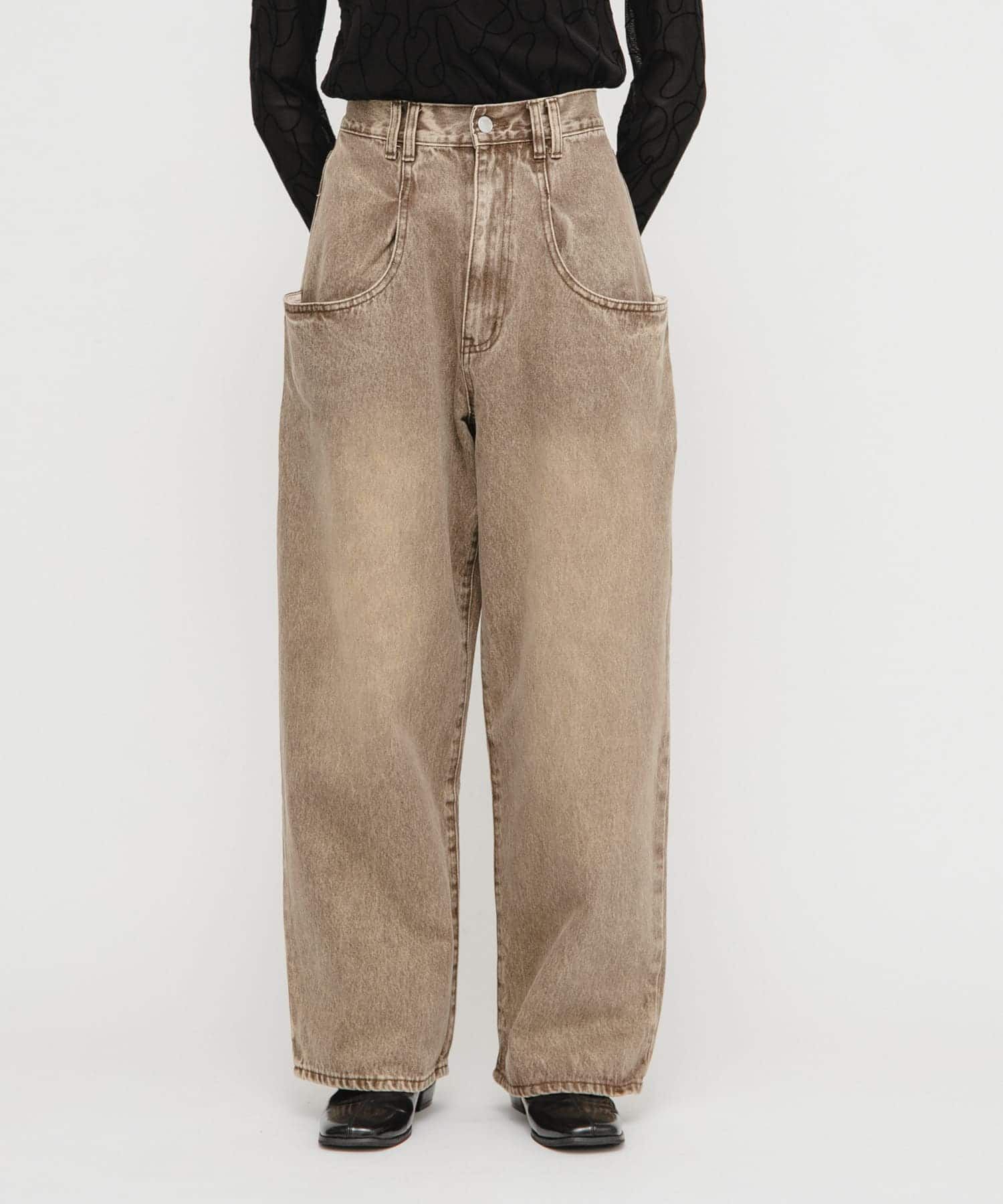  「『3サイズ展開』BIGポケットデザインデニム」|デニム|