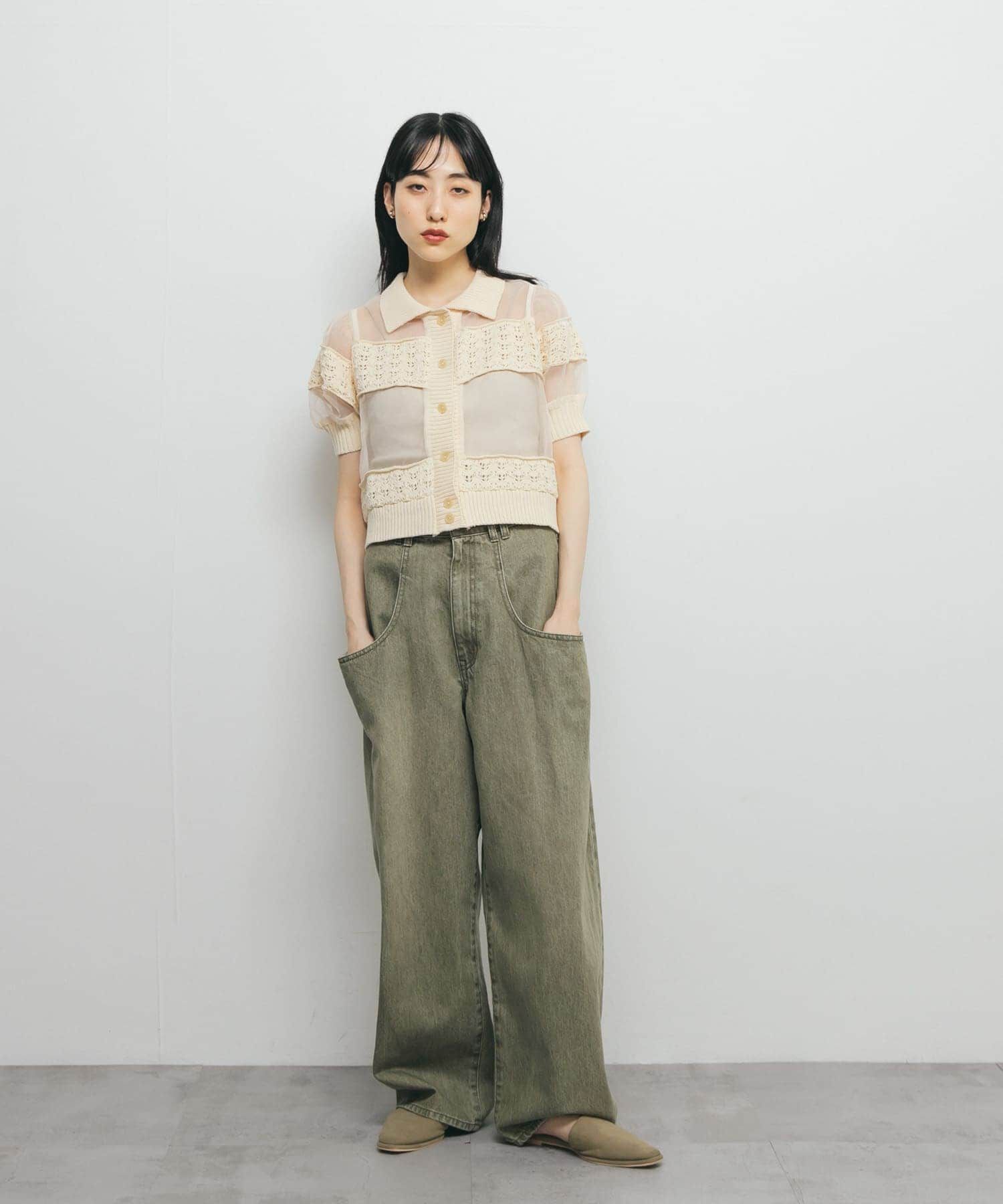  「『3サイズ展開』BIGポケットデザインデニム」|デニム|