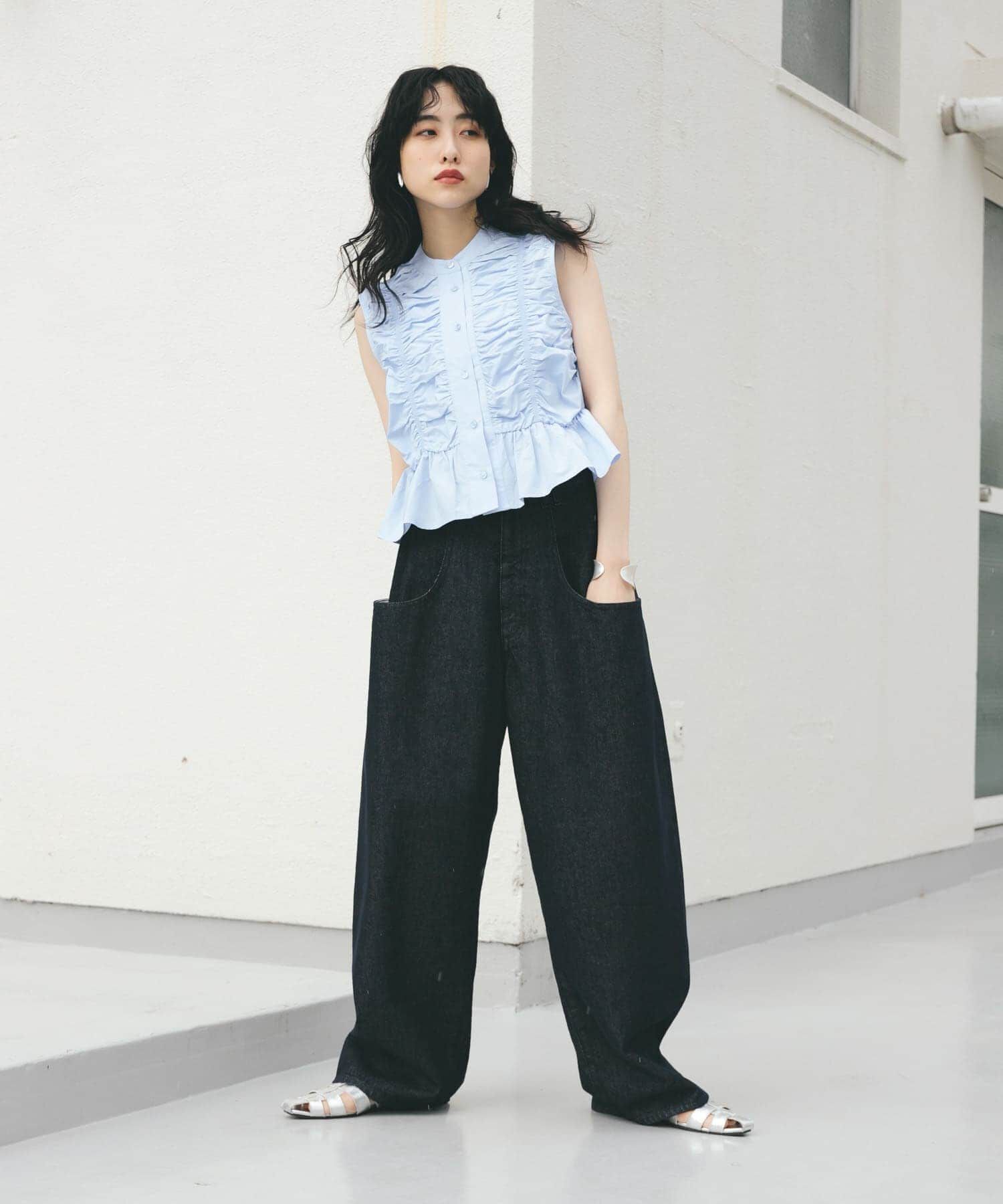  「『3サイズ展開』BIGポケットデザインデニム」|デニム|