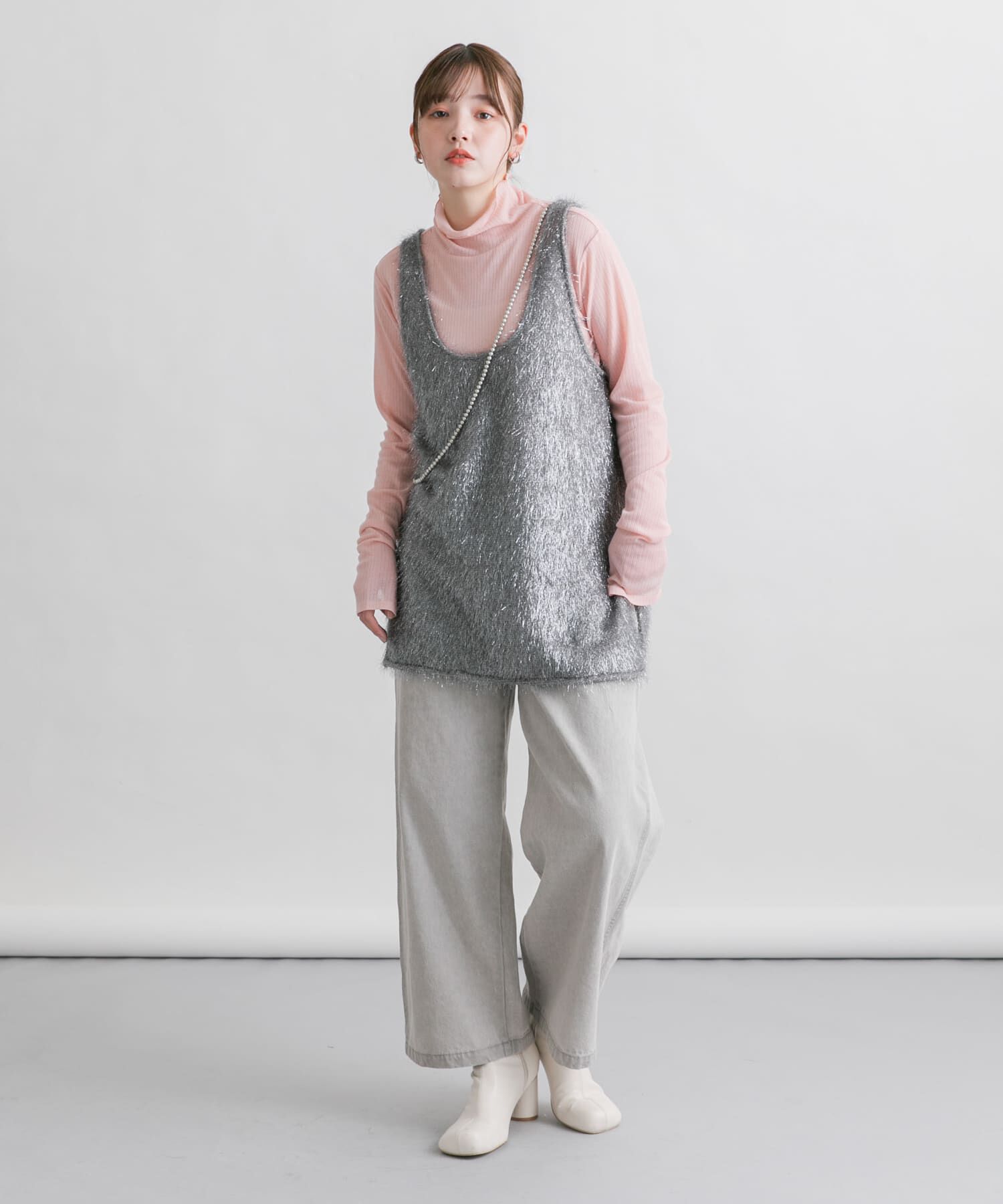  「グリッターフェザータンクトップ」|タンクトップ|