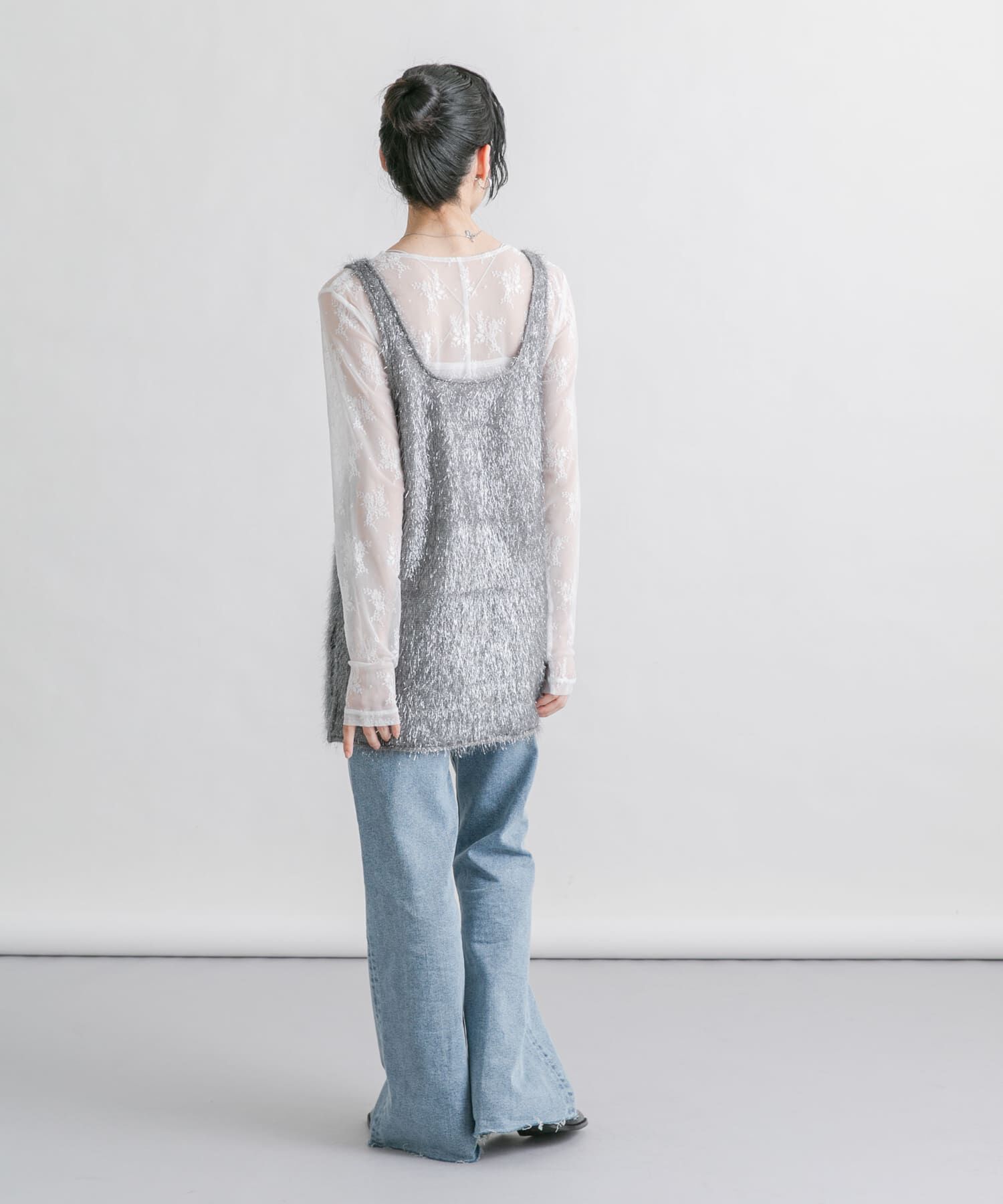  「グリッターフェザータンクトップ」|タンクトップ|