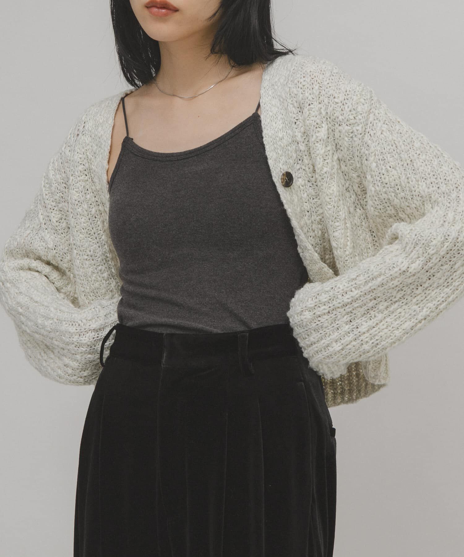  「ピーチスキンカップ付きキャミソール」|キャミソール|