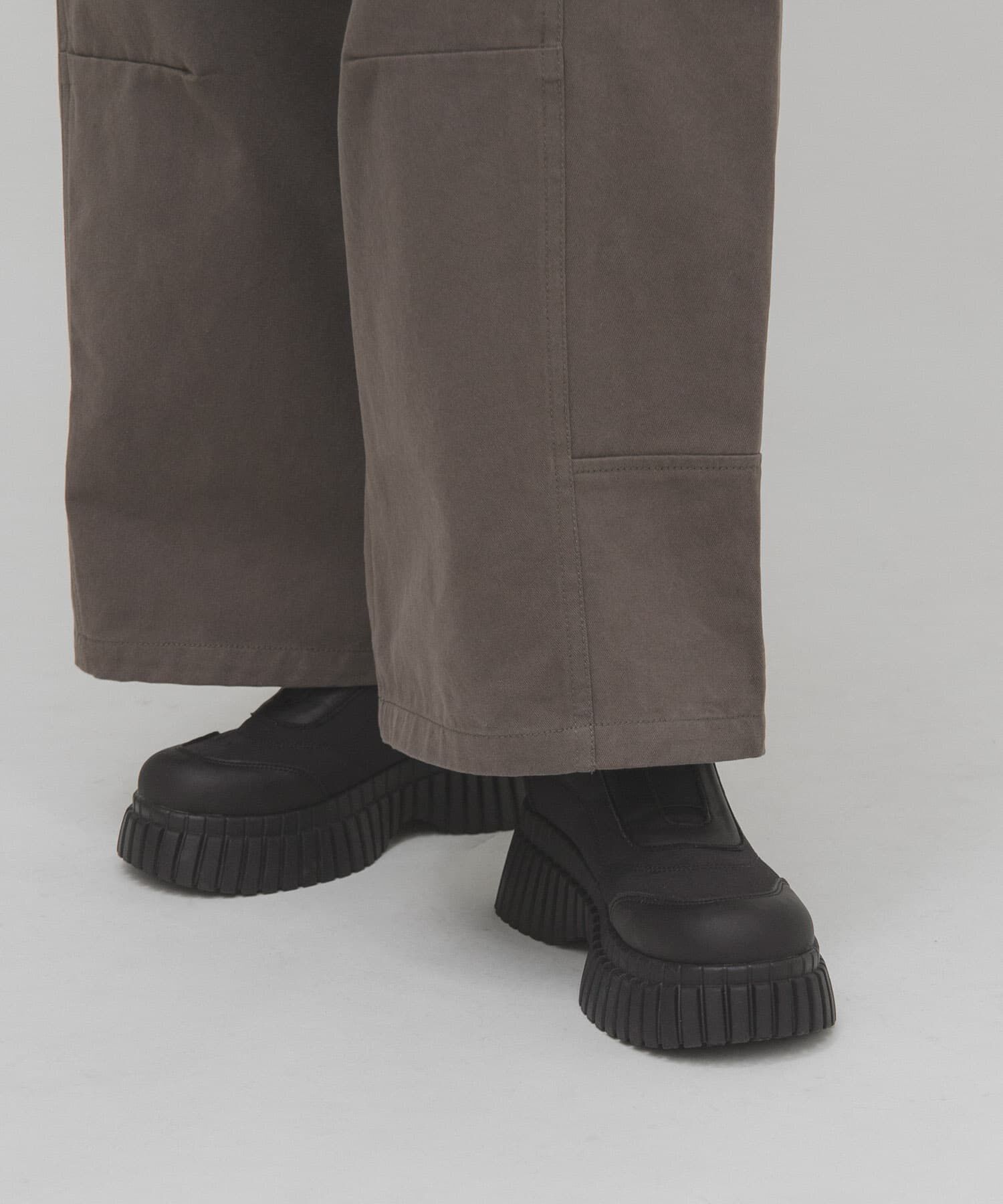  「チャンキーソールパファースリッポン」|スニーカー|