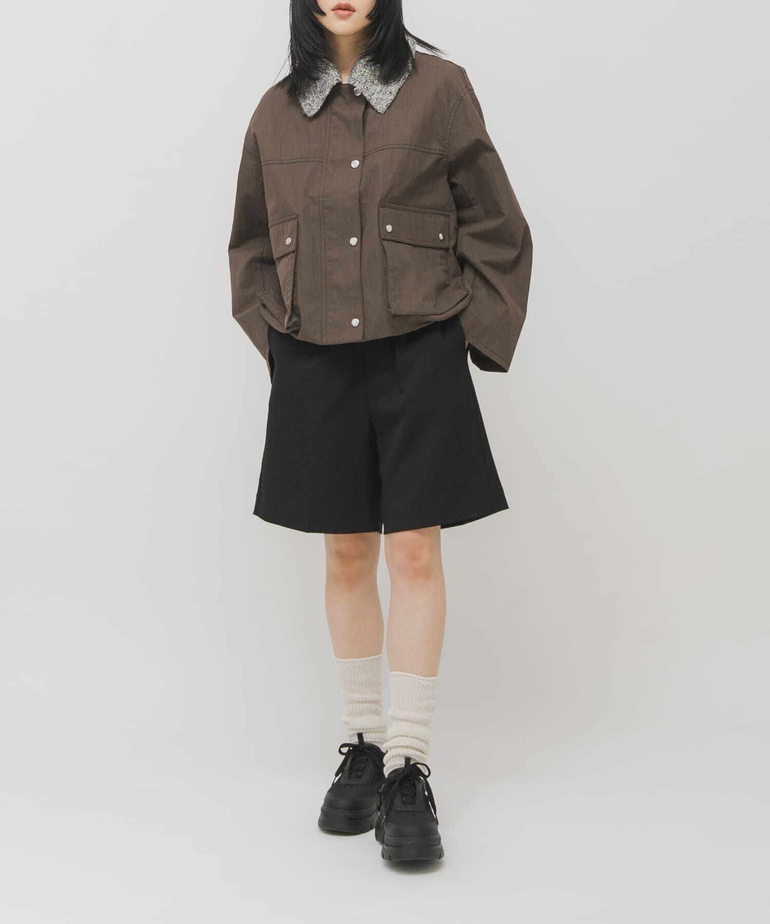  「ギャザーデザインスニーカー」|スニーカー|