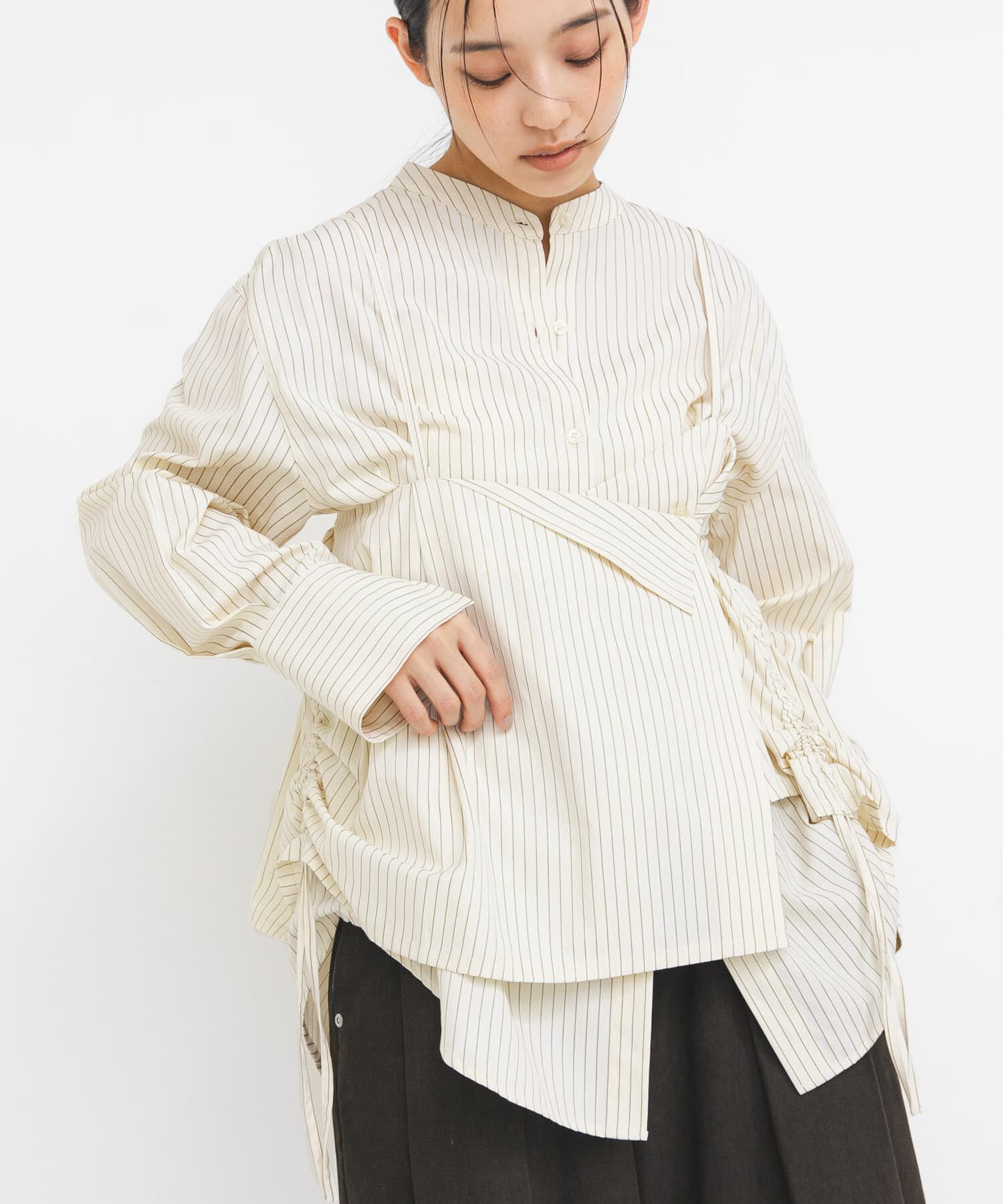  「スカートビスチェSETシャツ」|シャツ・ブラウス|