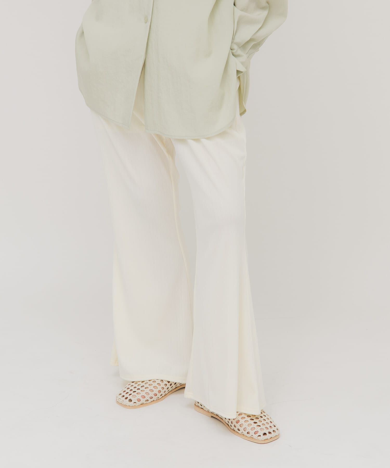  「イージーRIBフレアパンツ」|その他|