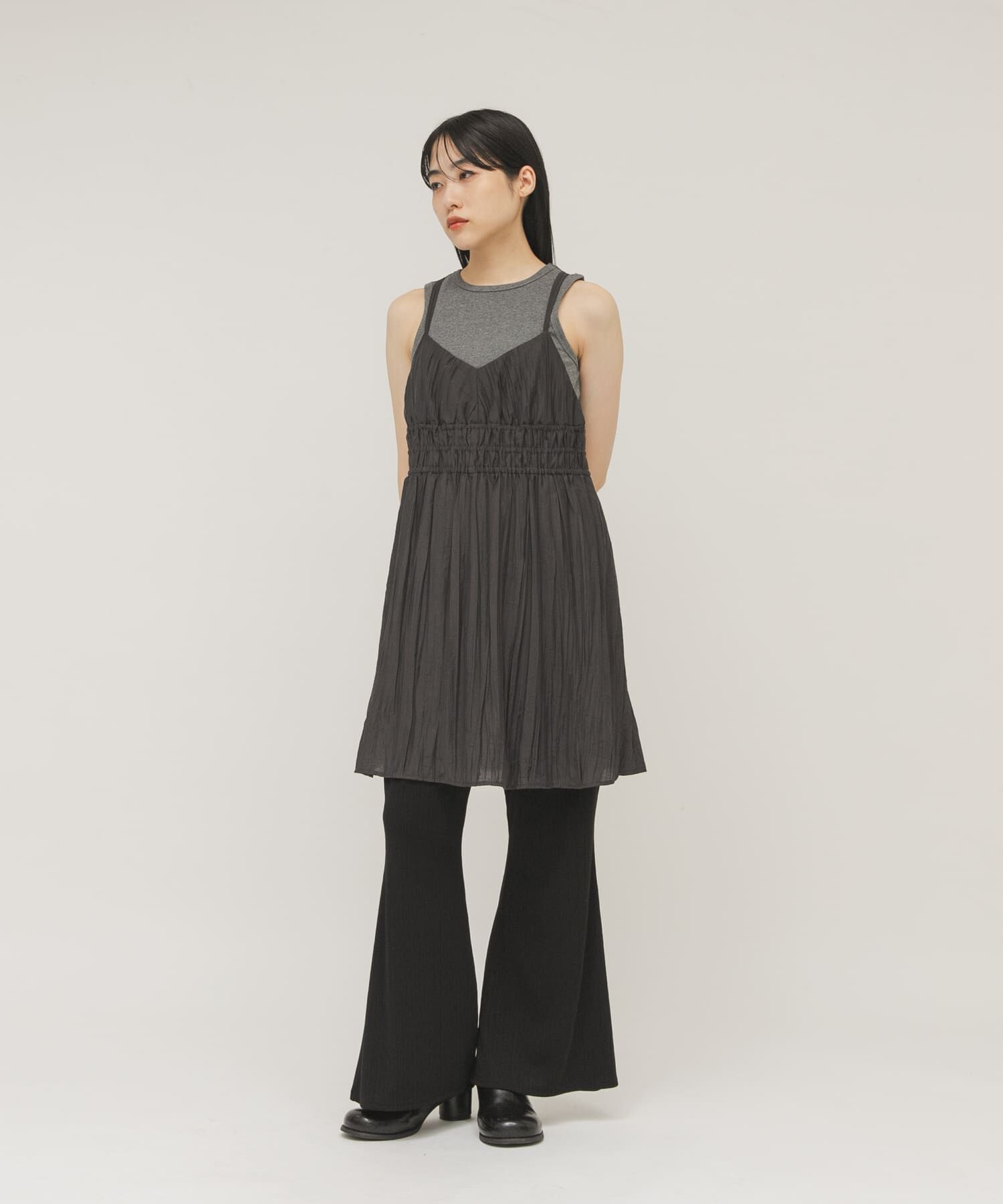  「イージーRIBフレアパンツ」|その他|