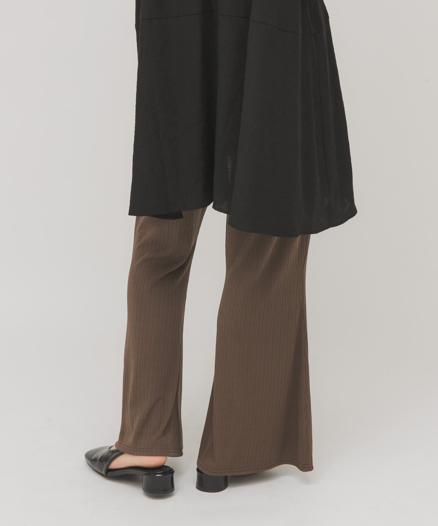  「イージーRIBフレアパンツ」|その他|