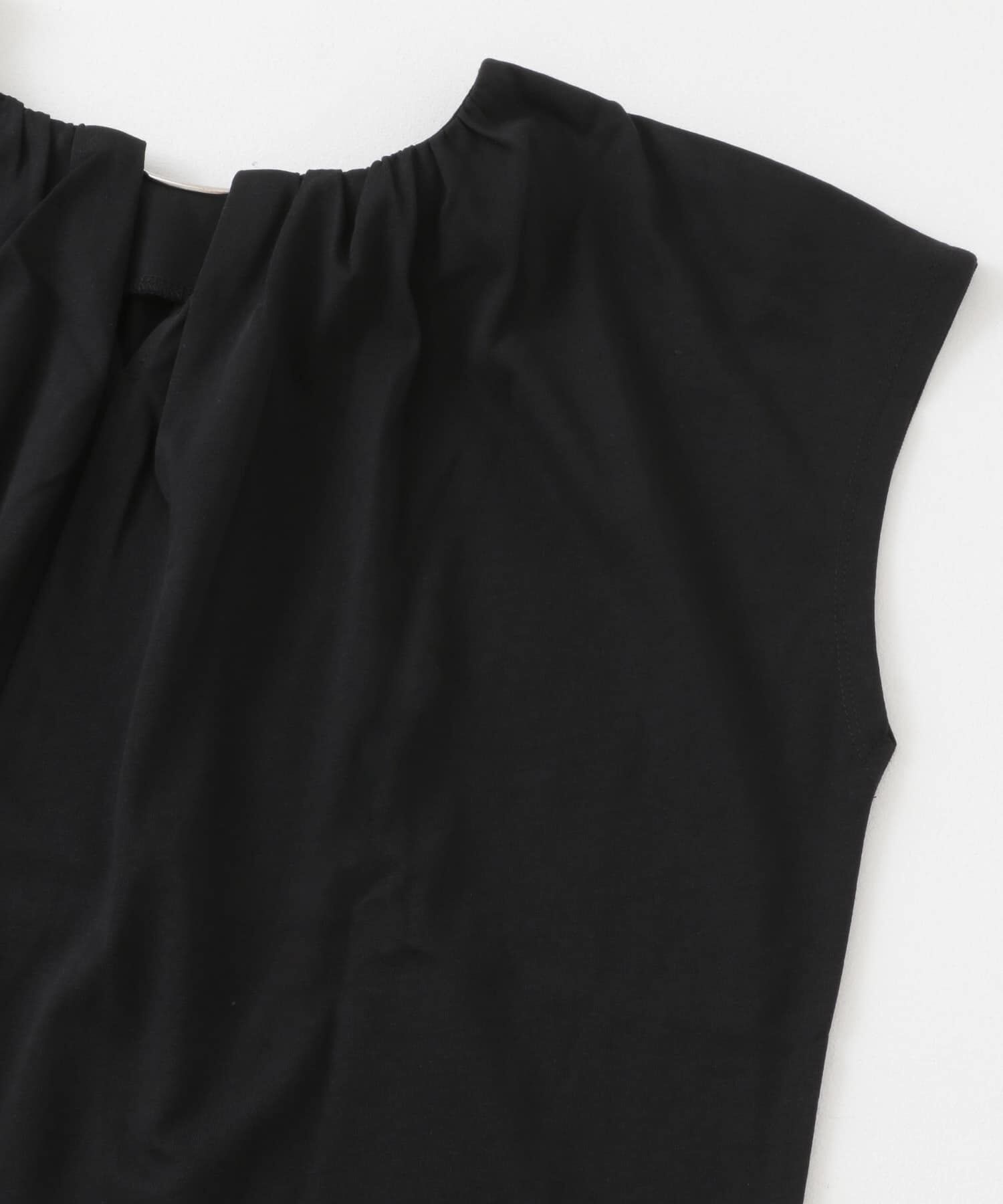 SENSE OF PLACE by URBAN RESEARCH「クールタッチフレンチスリーブタックブラウスTシャツ」|Tシャツ・カットソー|