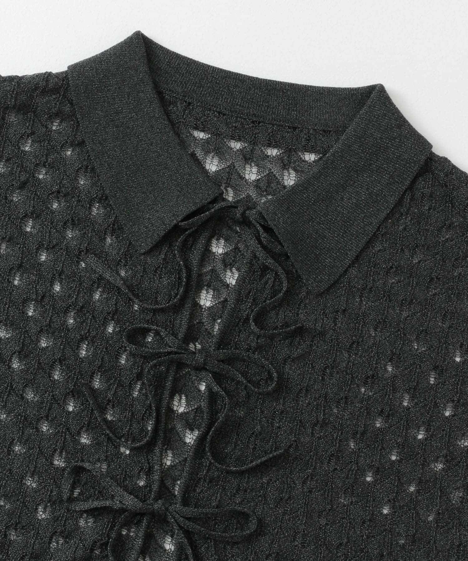 SENSE OF PLACE by URBAN RESEARCH「トゲトゲニットリボンカーディガン」|カーディガン|