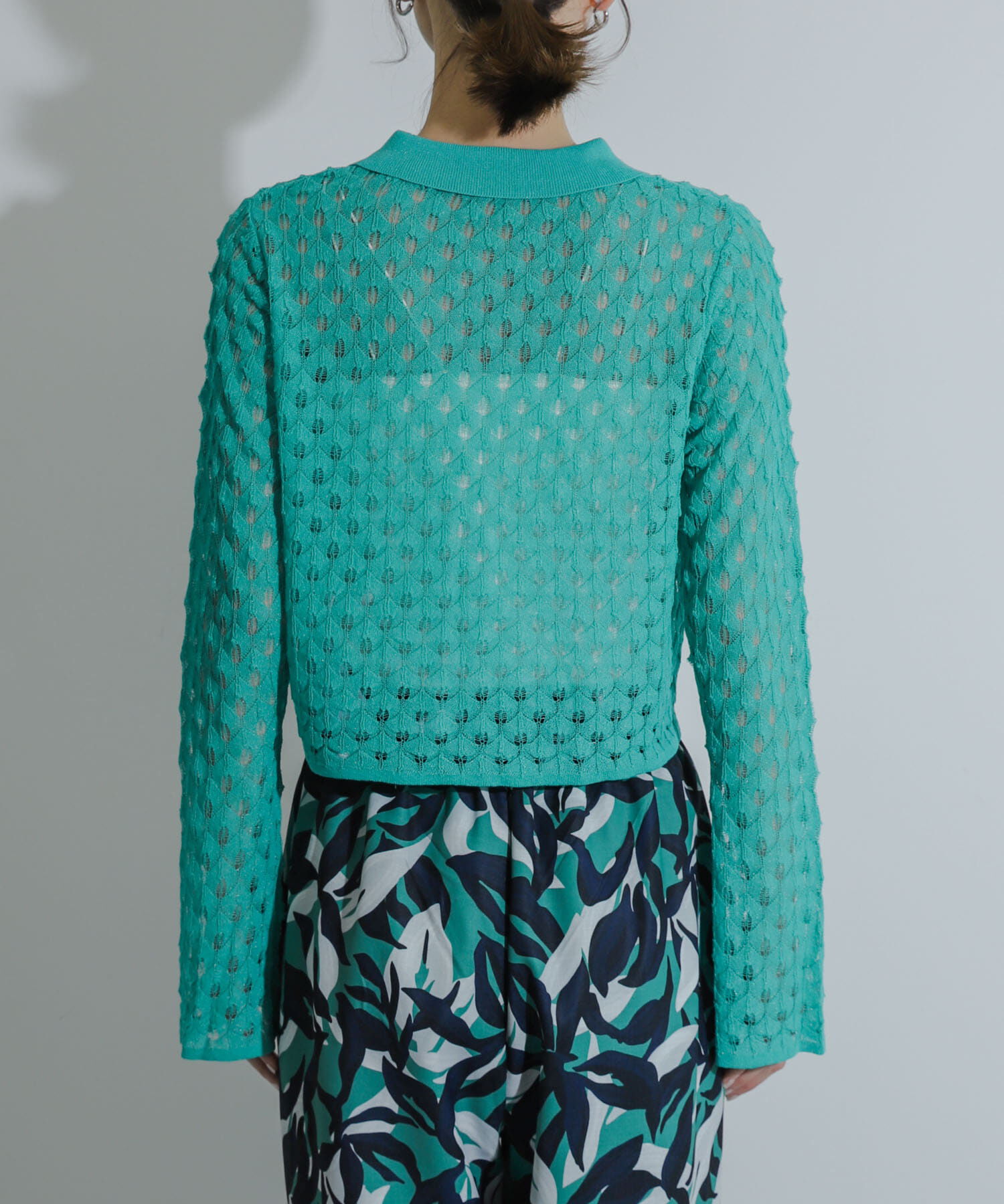 SENSE OF PLACE by URBAN RESEARCH「トゲトゲニットリボンカーディガン」|カーディガン|