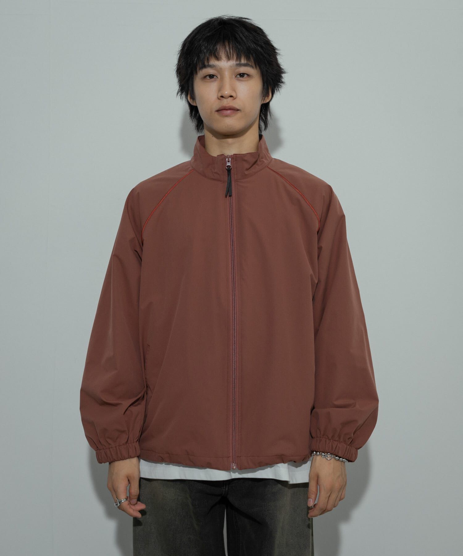 SENSE OF PLACE by URBAN RESEARCH「『セットアップ対応』パイピングスタンドブルゾン」|ブルゾン・スタジャン|