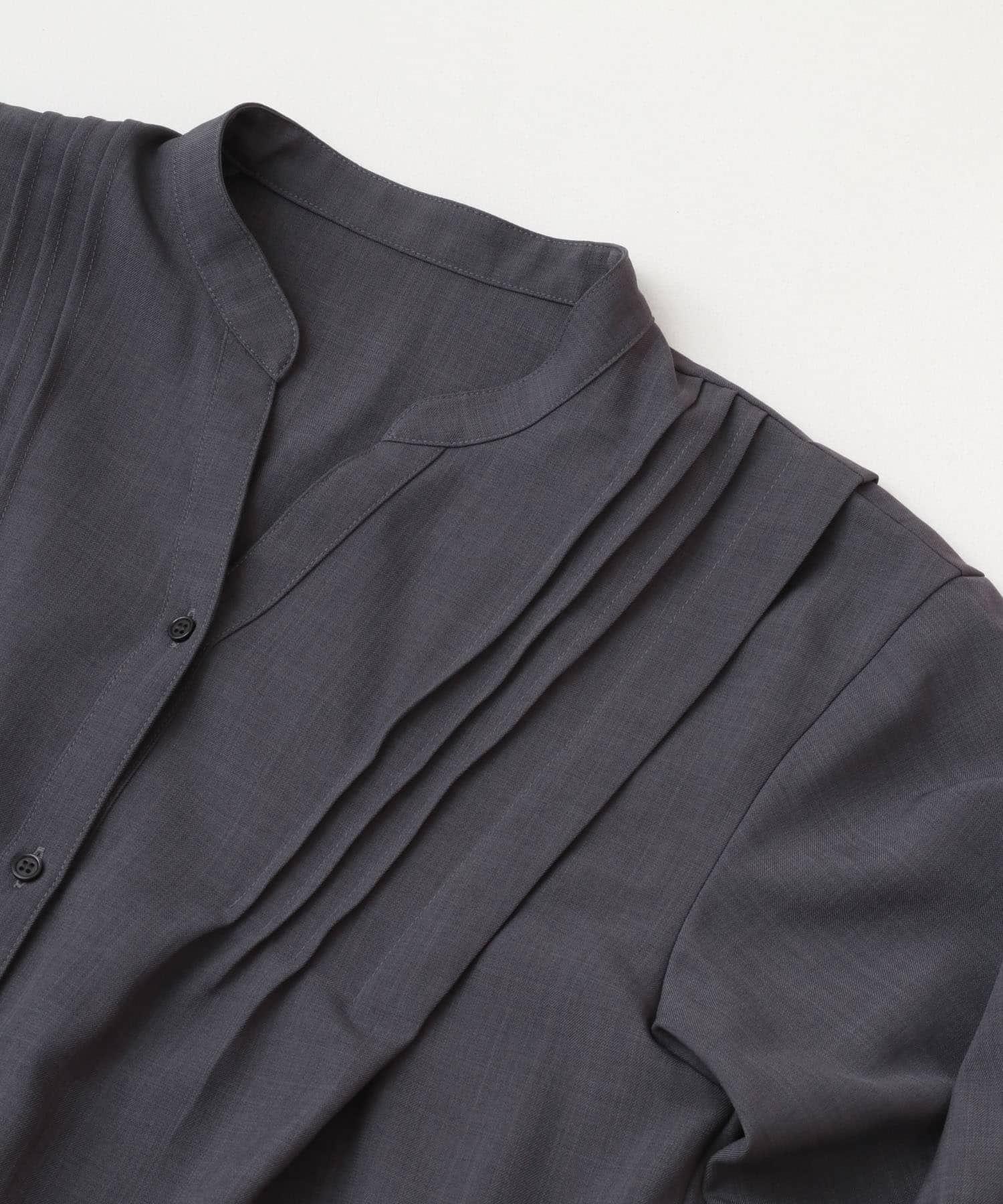 SENSE OF PLACE by URBAN RESEARCH「『Shortサイズあり』タックシャツワンピース」|ワンピース|