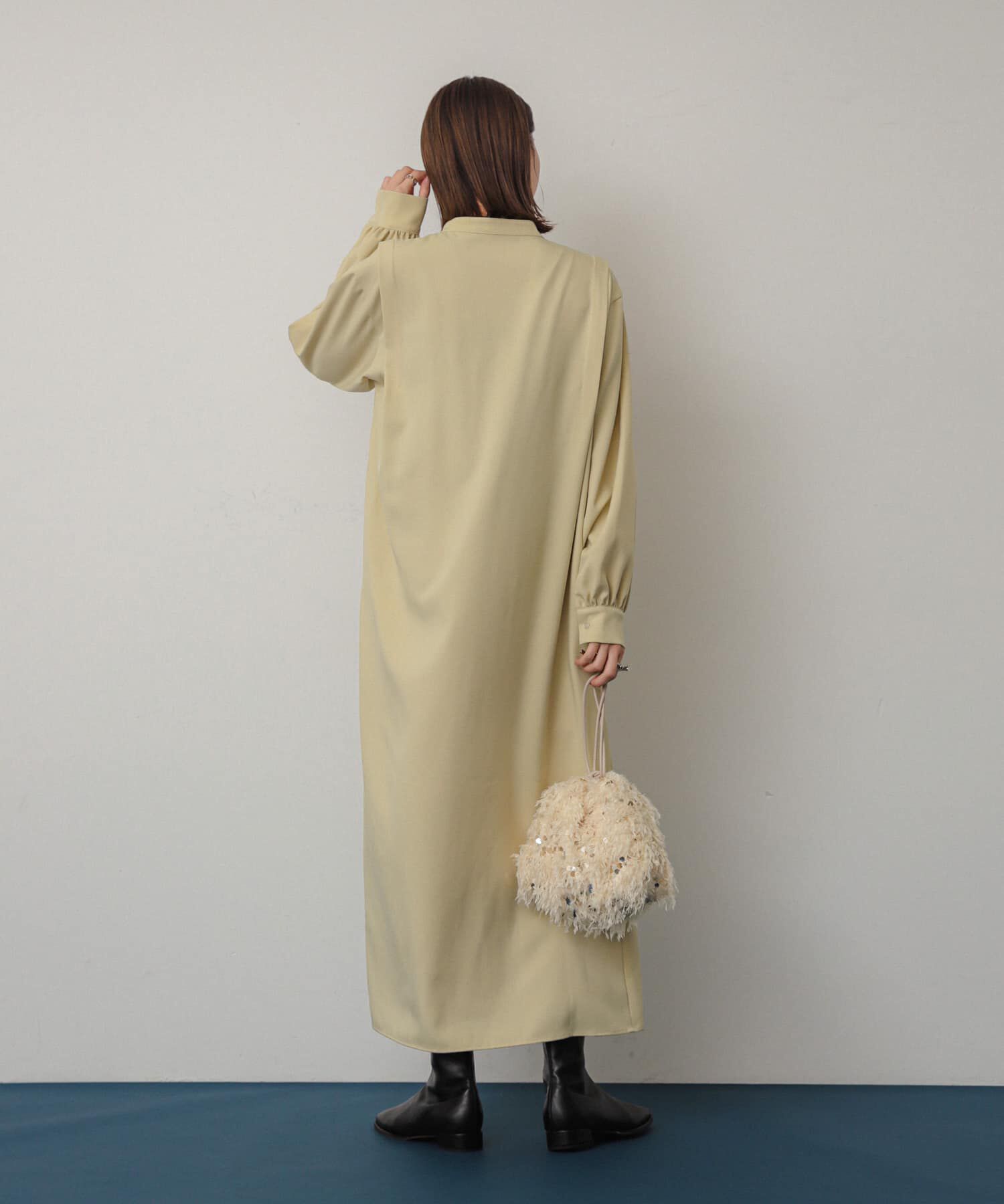 SENSE OF PLACE by URBAN RESEARCH「『Shortサイズあり』タックシャツワンピース」|ワンピース|