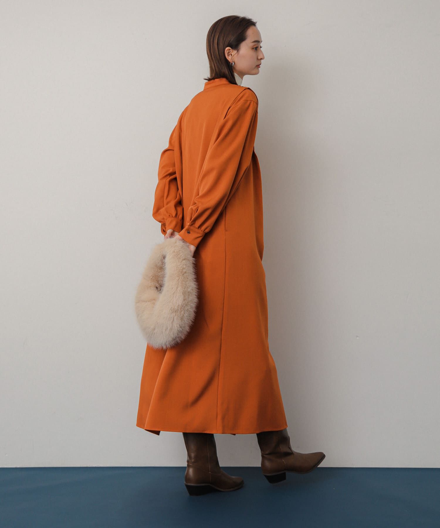 SENSE OF PLACE by URBAN RESEARCH「『Shortサイズあり』タックシャツワンピース」|ワンピース|