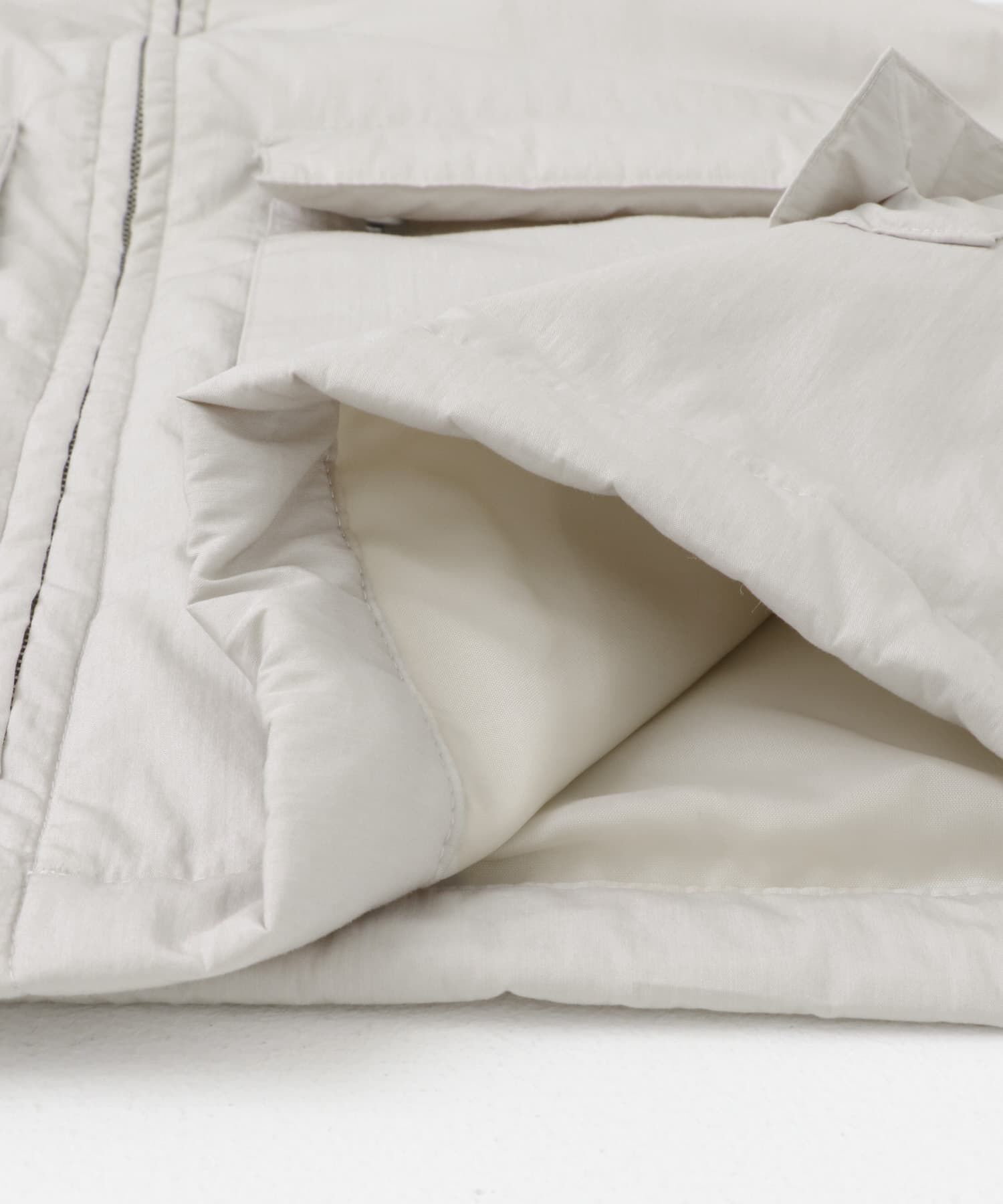 SENSE OF PLACE by URBAN RESEARCH「ダブルポケットトラックベスト」|ダウンベスト・ベスト|