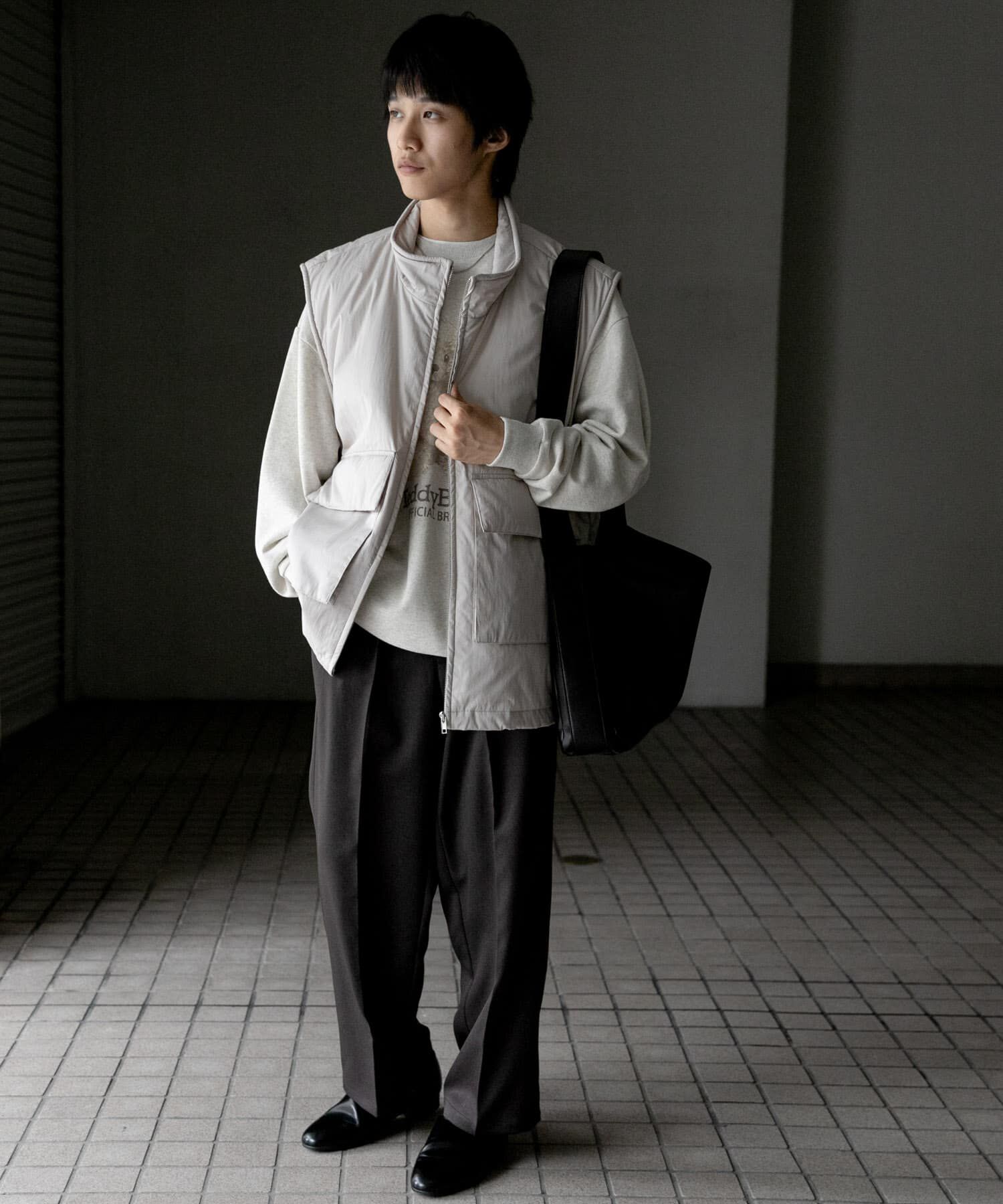 SENSE OF PLACE by URBAN RESEARCH「ダブルポケットトラックベスト」|ダウンベスト・ベスト|