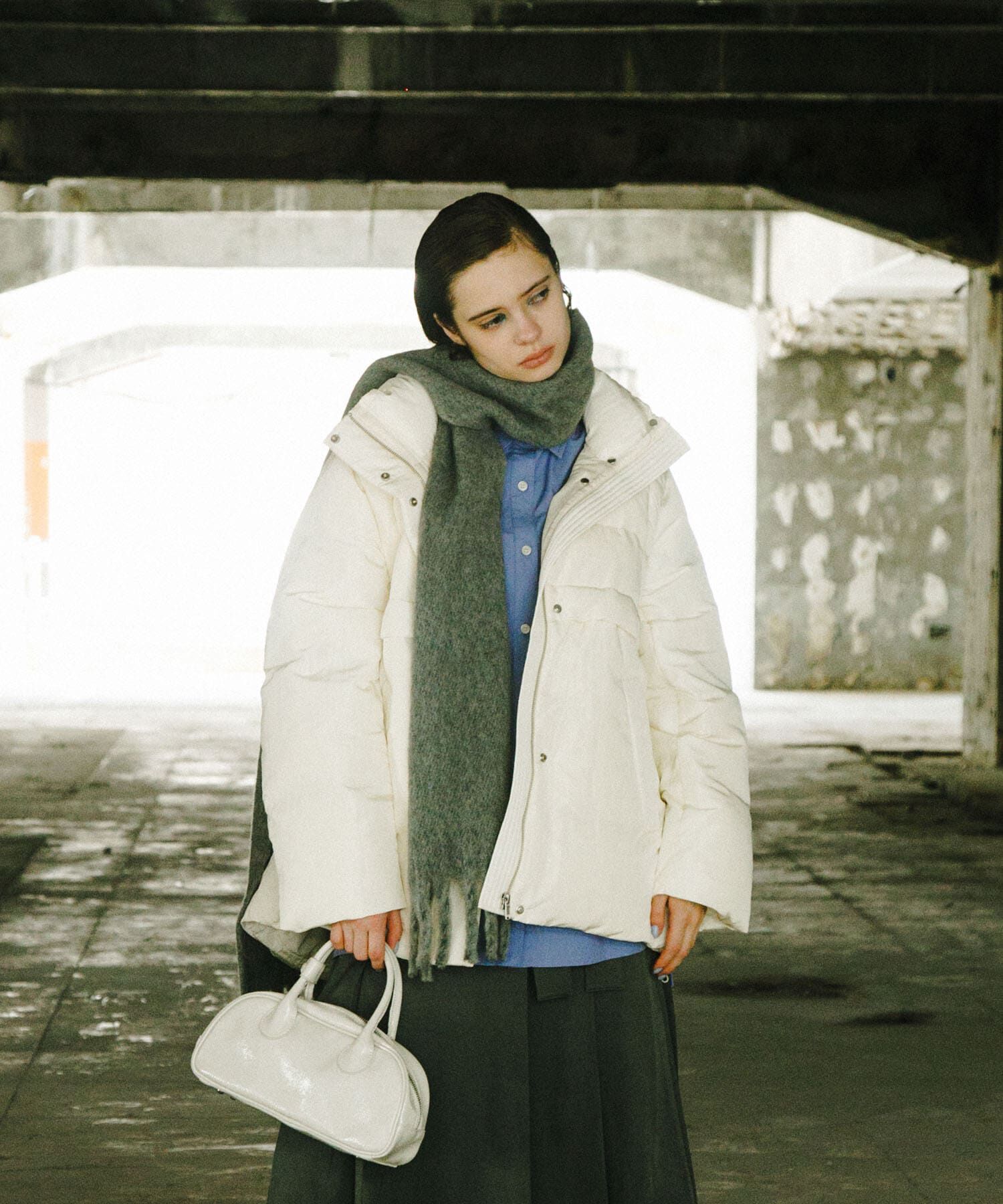 SENSE OF PLACE by URBAN RESEARCH「モヘアライクストール」|マフラー|