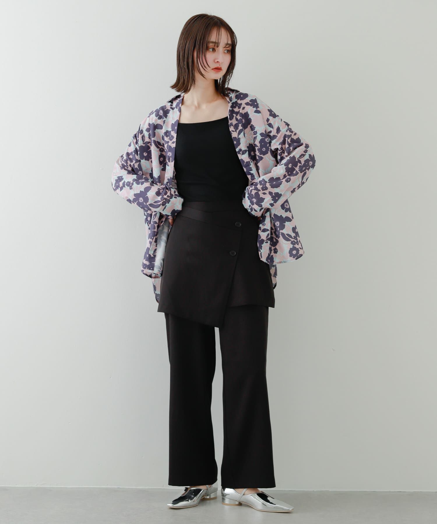 SENSE OF PLACE by URBAN RESEARCH「メタリックポインテッドシューズ」|パンプス|